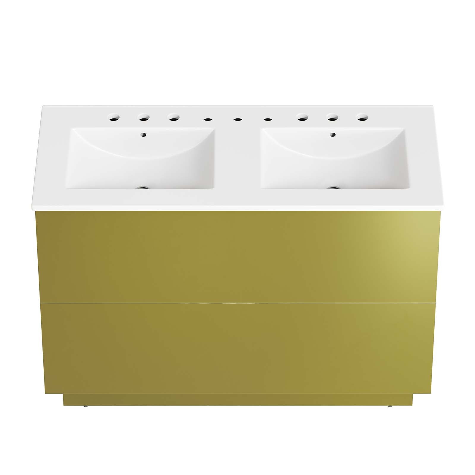Quantum 48" Double Sink Bathroom Vanity By Modway - EEI-6433 | Bathroom Accessories | Modway - 2