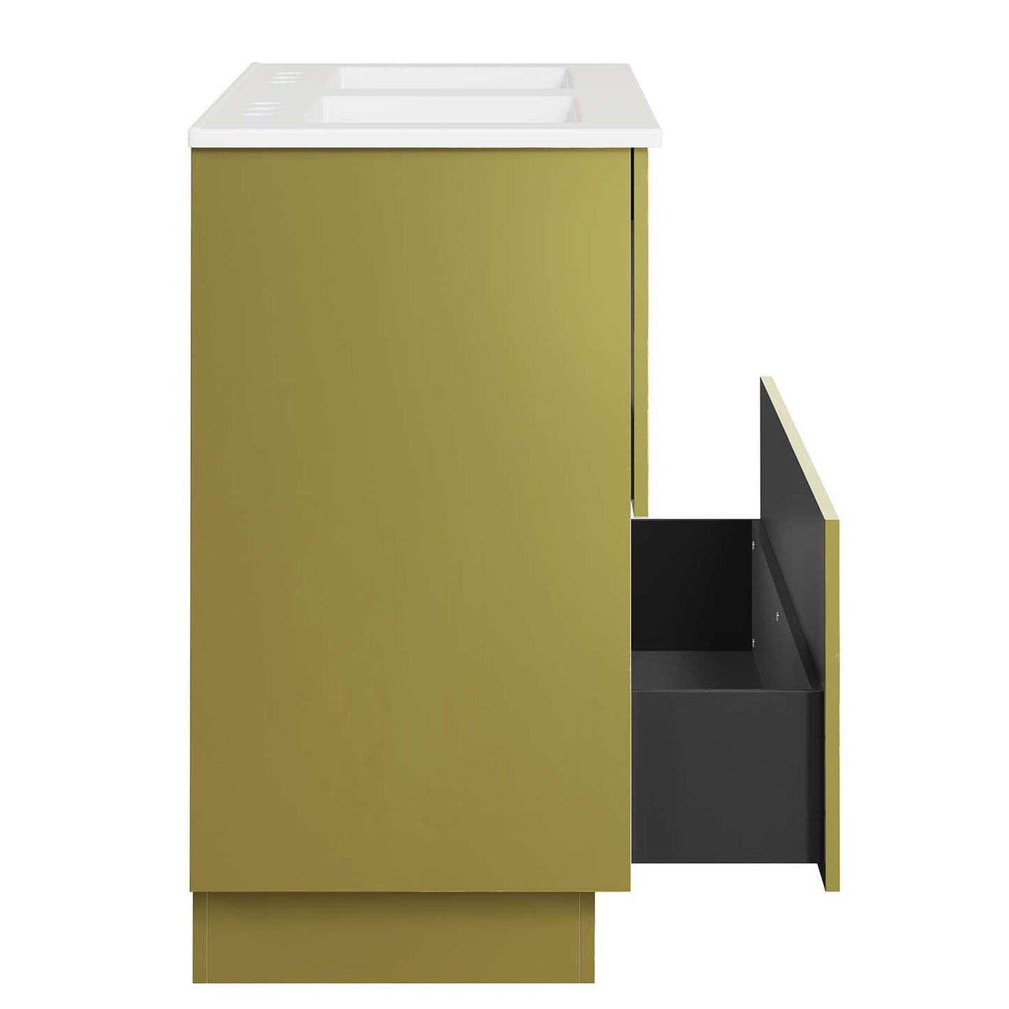 Quantum 48" Double Sink Bathroom Vanity By Modway - EEI-6433 | Bathroom Accessories | Modway - 3