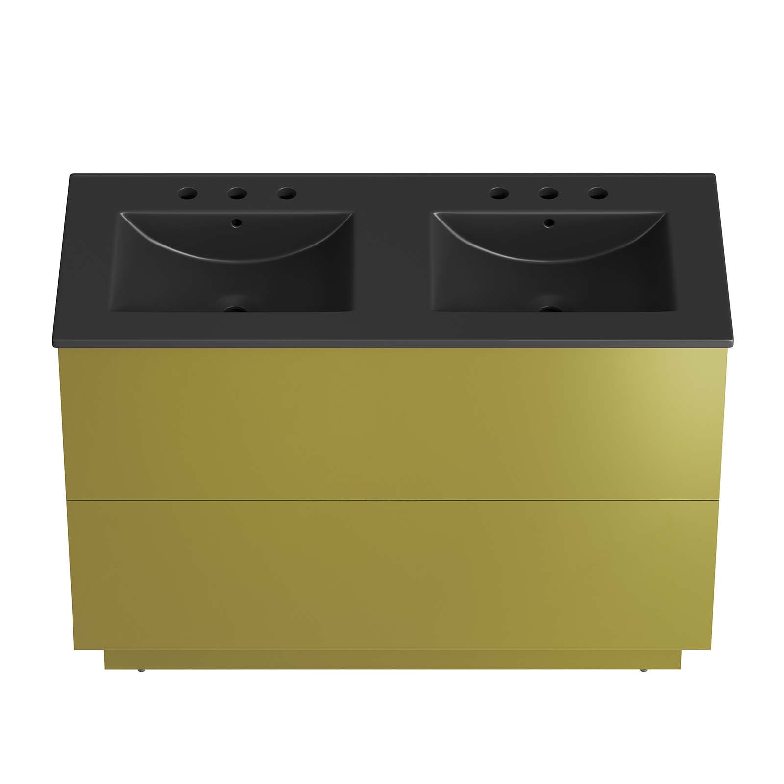 Quantum 48" Double Sink Bathroom Vanity By Modway - EEI-6434 | Bathroom Accessories | Modway - 2