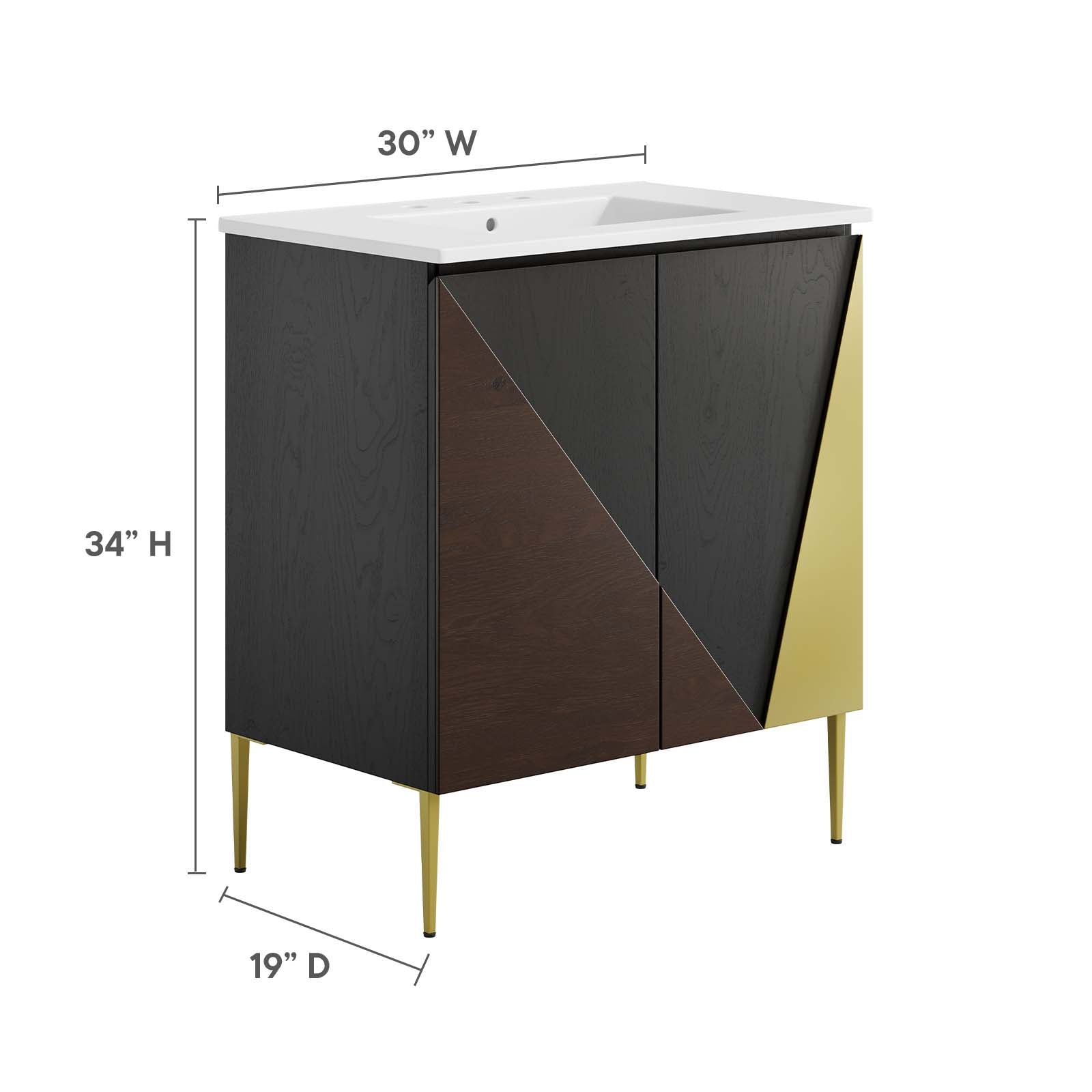 Alchemist 30" Bathroom Vanity By Modway - EEI-6462 | Bathroom Accessories | Modway - 5