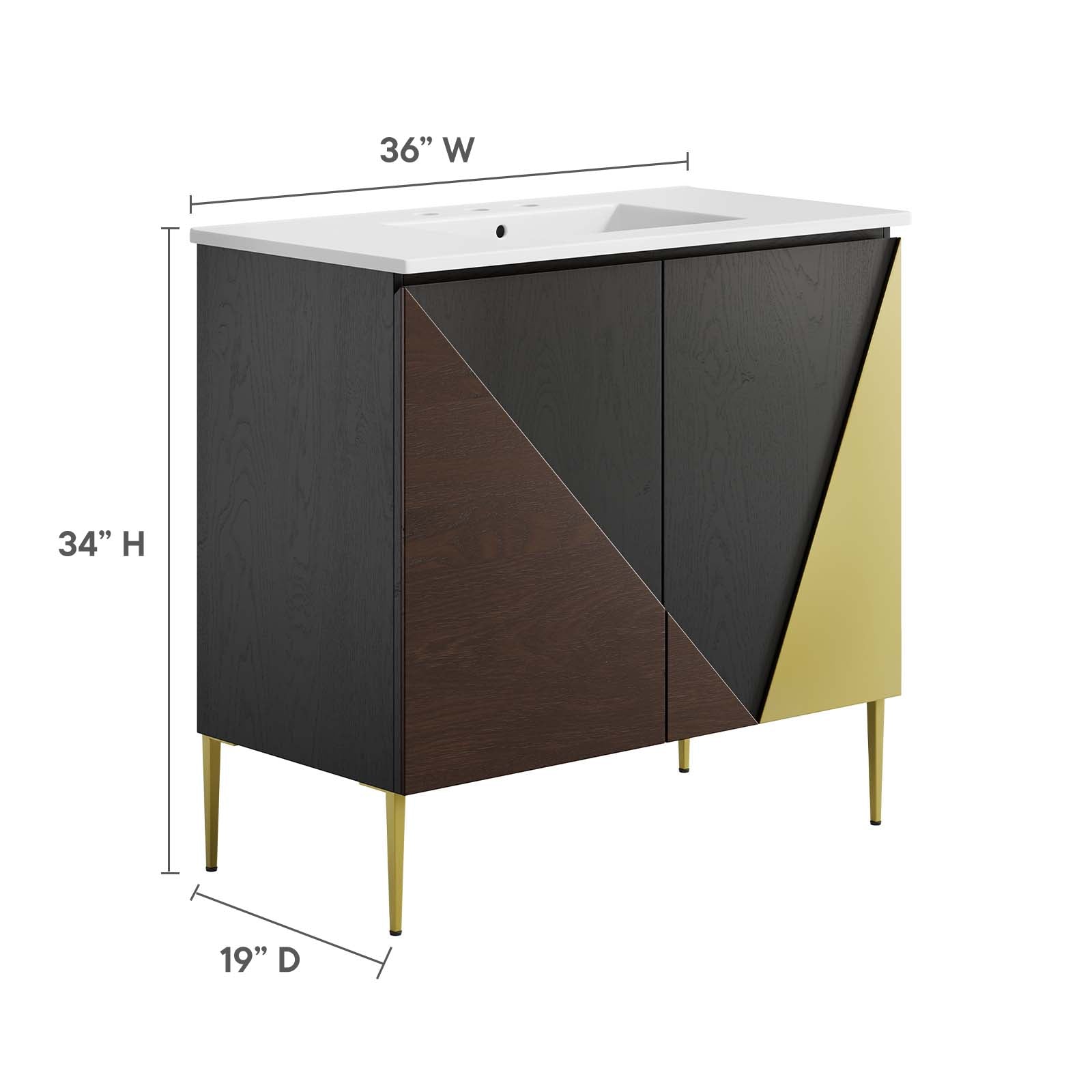 Alchemist 36" Bathroom Vanity By Modway - EEI-6464 | Bathroom Accessories | Modway - 5