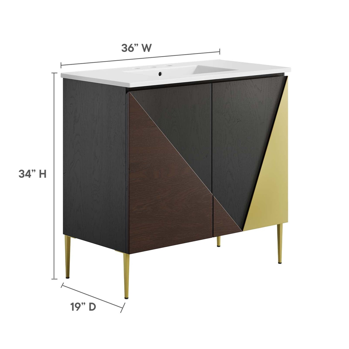 Alchemist 36" Bathroom Vanity By Modway - EEI-6465 | Bathroom Accessories | Modway - 5