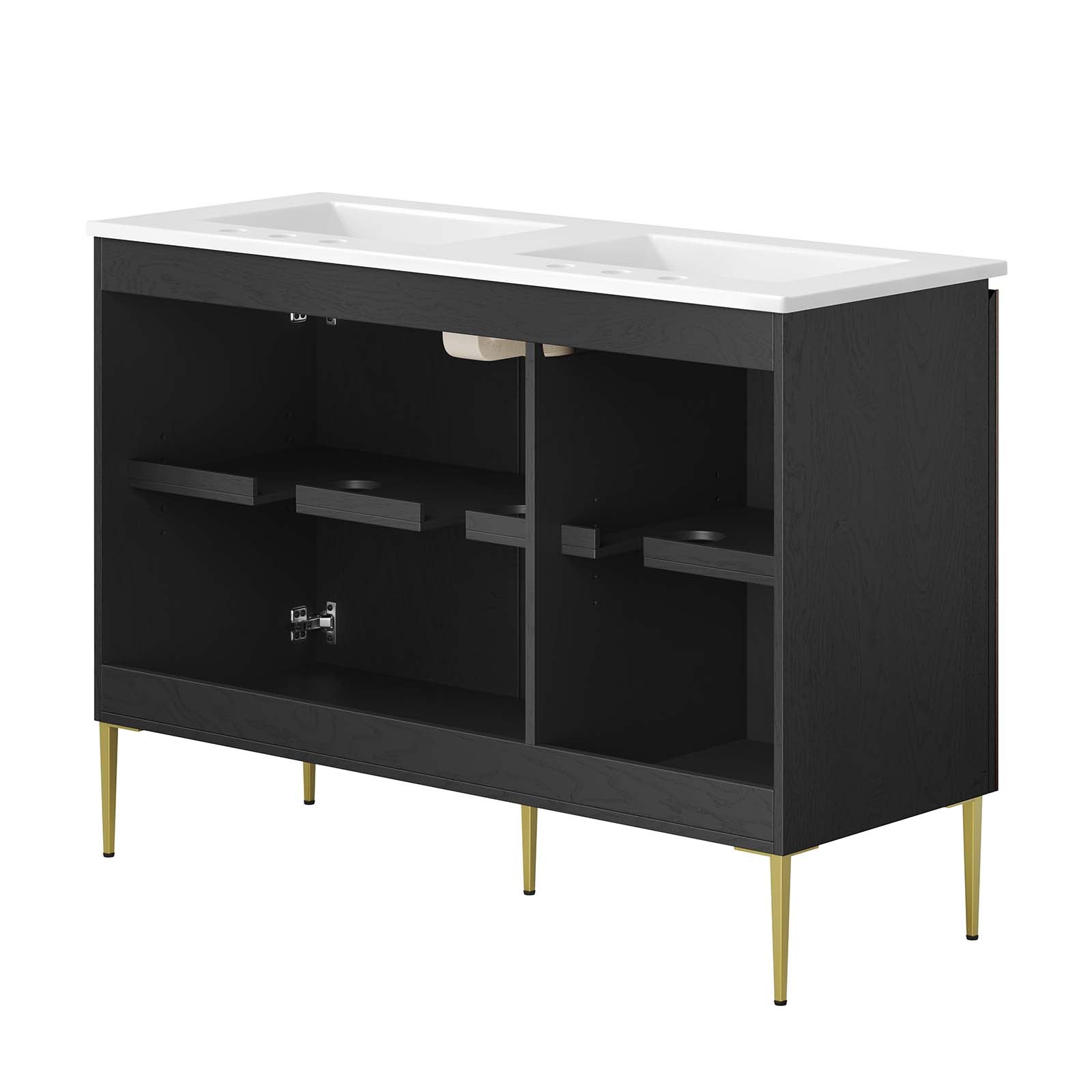 Alchemist 48" Double Sink Bathroom Vanity By Modway - EEI-6468 | Bathroom Accessories | Modway - 8