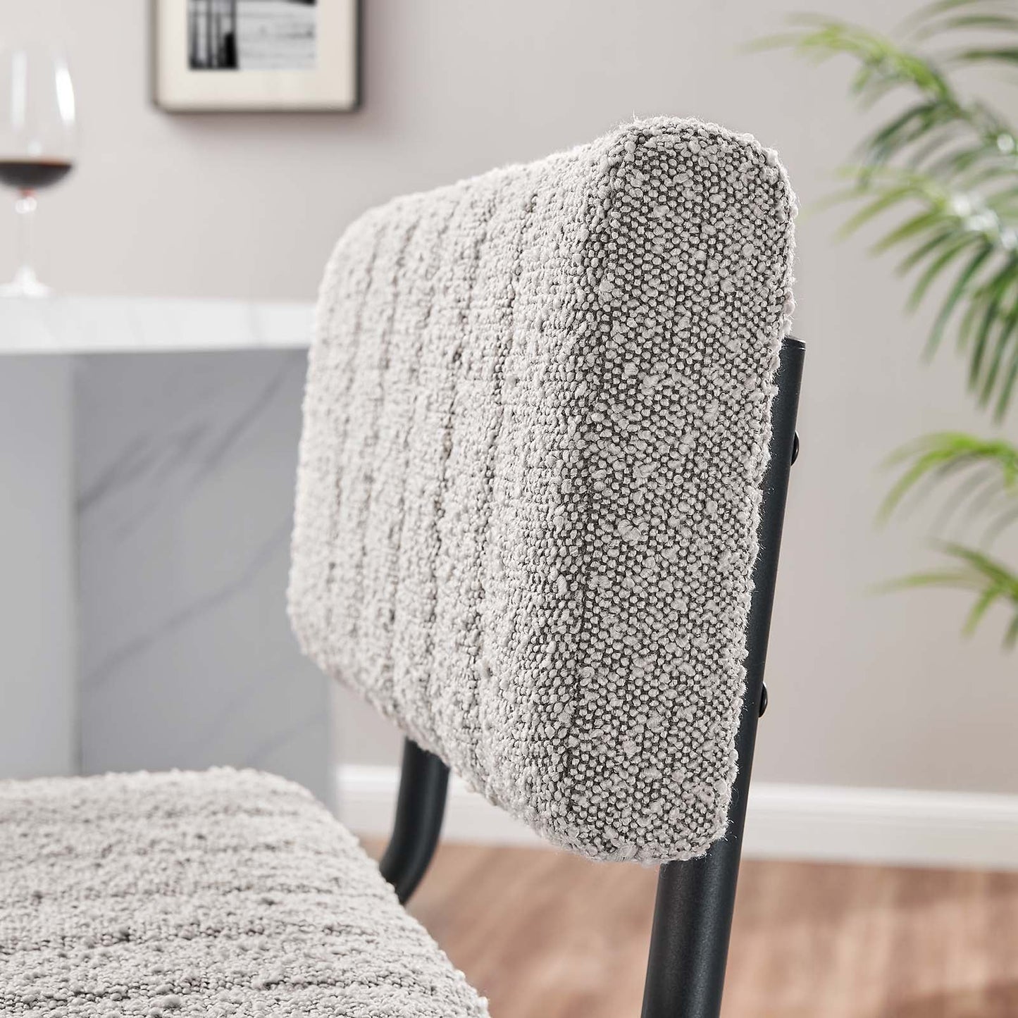Parity Boucle Counter Stools - Set of 2 By Modway - EEI-6471 | Bar Stools | Modishstore - 22