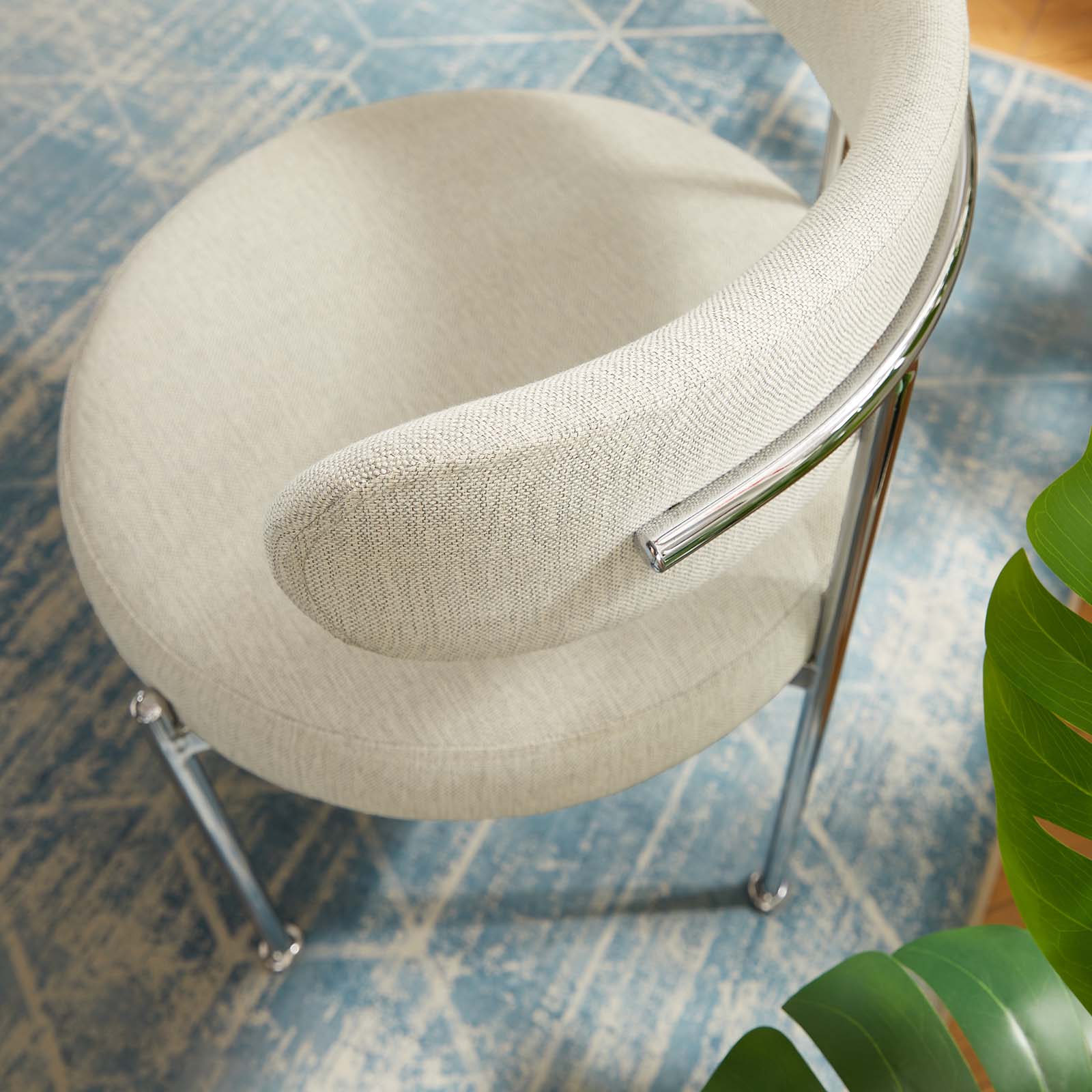 Albie Fabric Dining Chairs - Set of 2 By Modway - EEI-6517 | Dining Chairs | Modway - 8