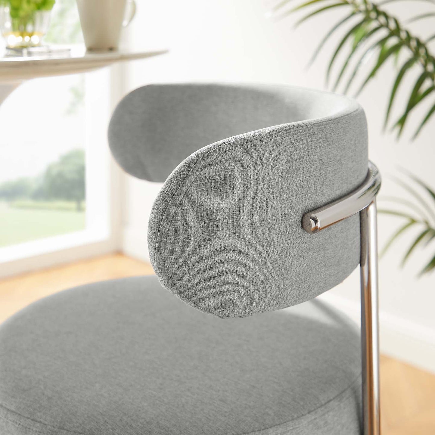 Albie Fabric Bar Stools - Set of 2 By Modway - EEI-6521 | Bar Stools | Modway - 16