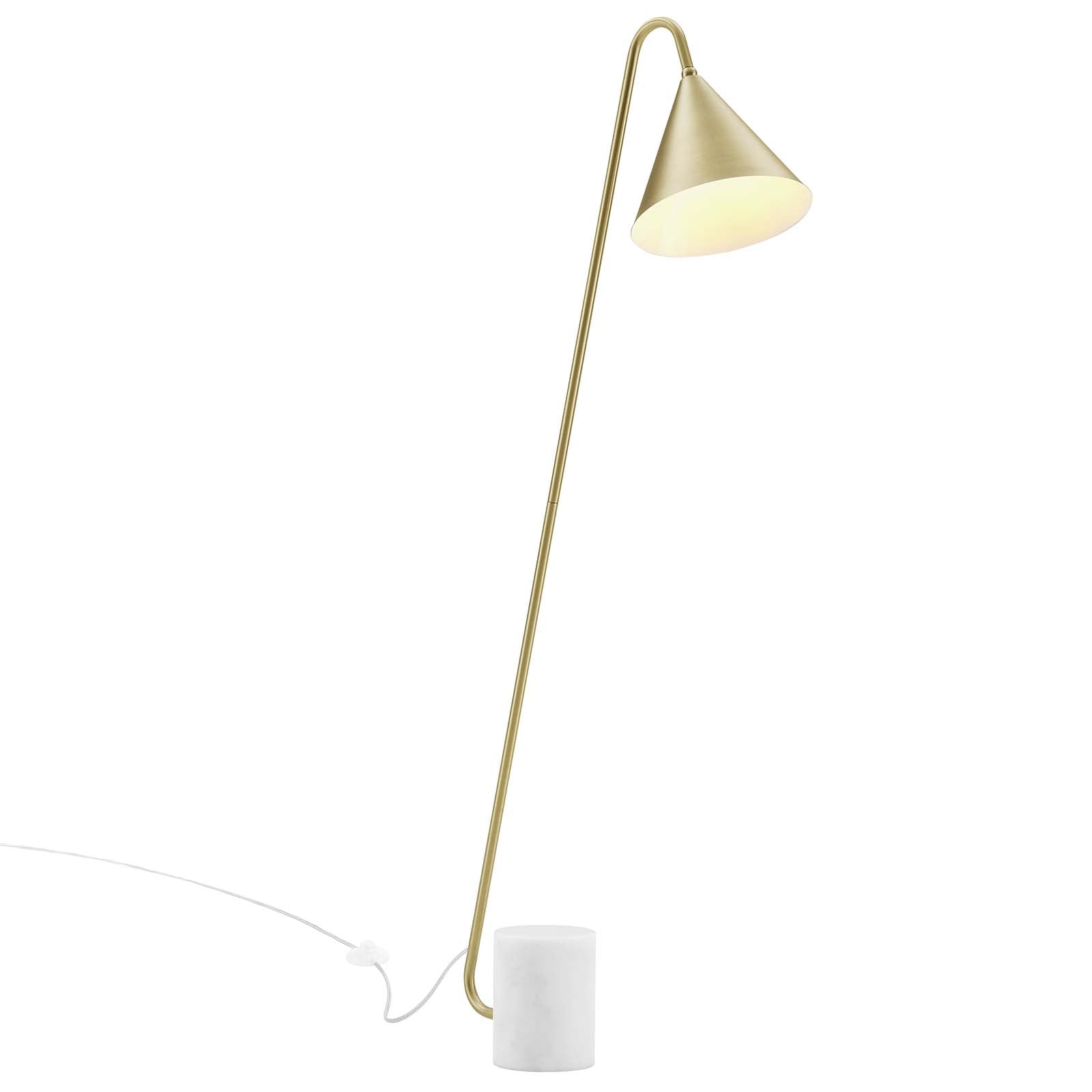 Ayla Marble Base Floor Lamp By Modway - EEI-6531 | Floor Lamps - 10