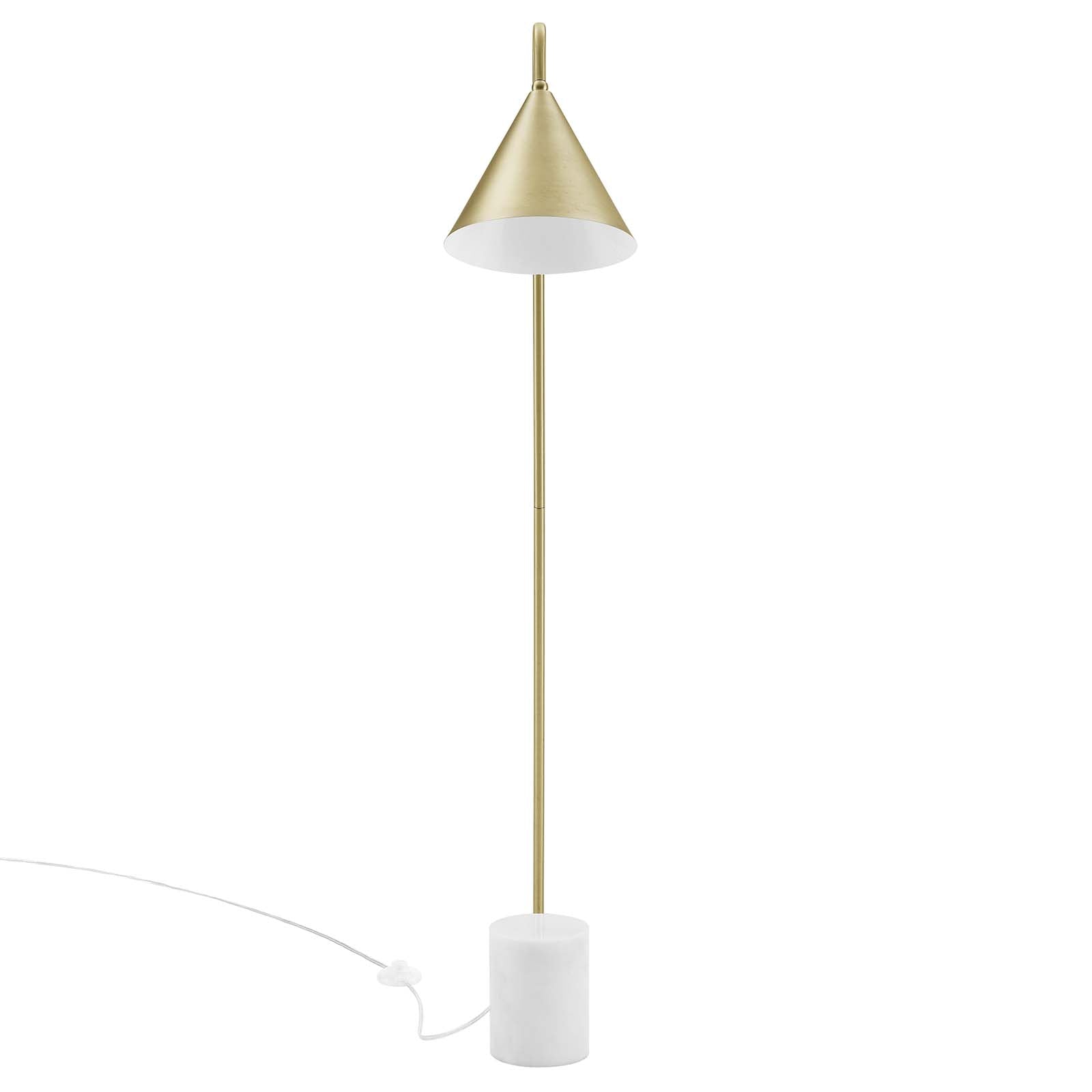 Ayla Marble Base Floor Lamp By Modway - EEI-6531 | Floor Lamps - 12