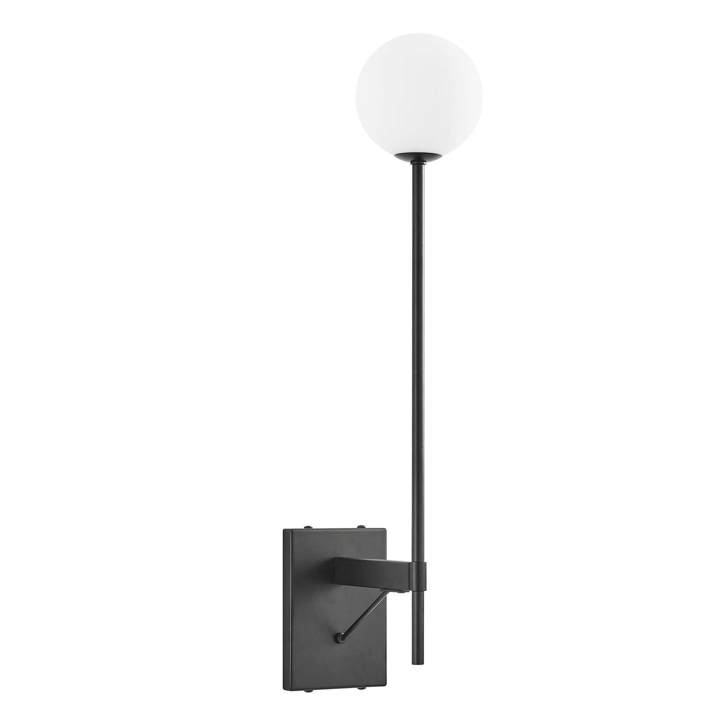 Riva White Globe Wall Sconce By Modway - EEI-6533 | Sconces | Modishstore - 2