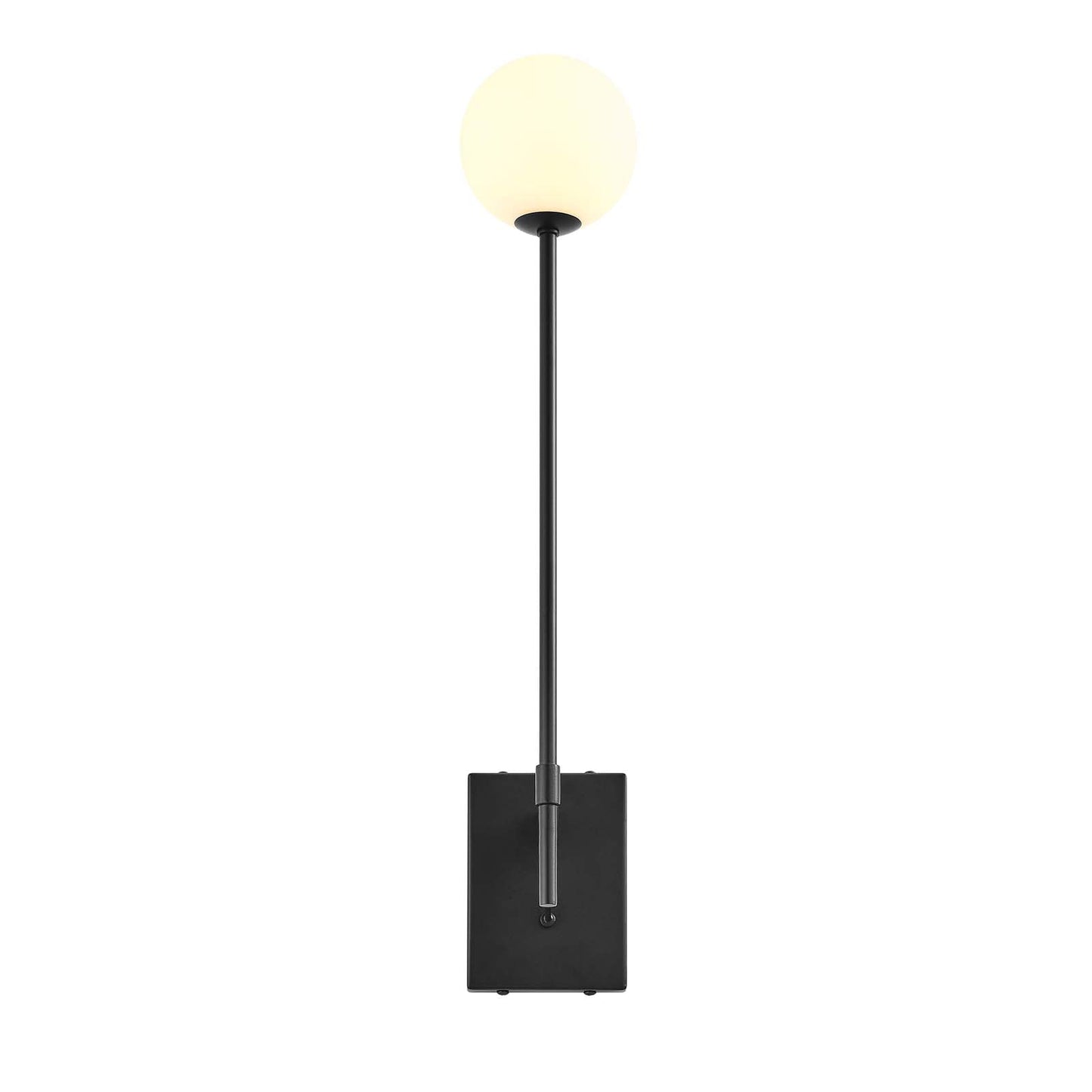Riva White Globe Wall Sconce By Modway - EEI-6533 | Sconces | Modishstore - 4