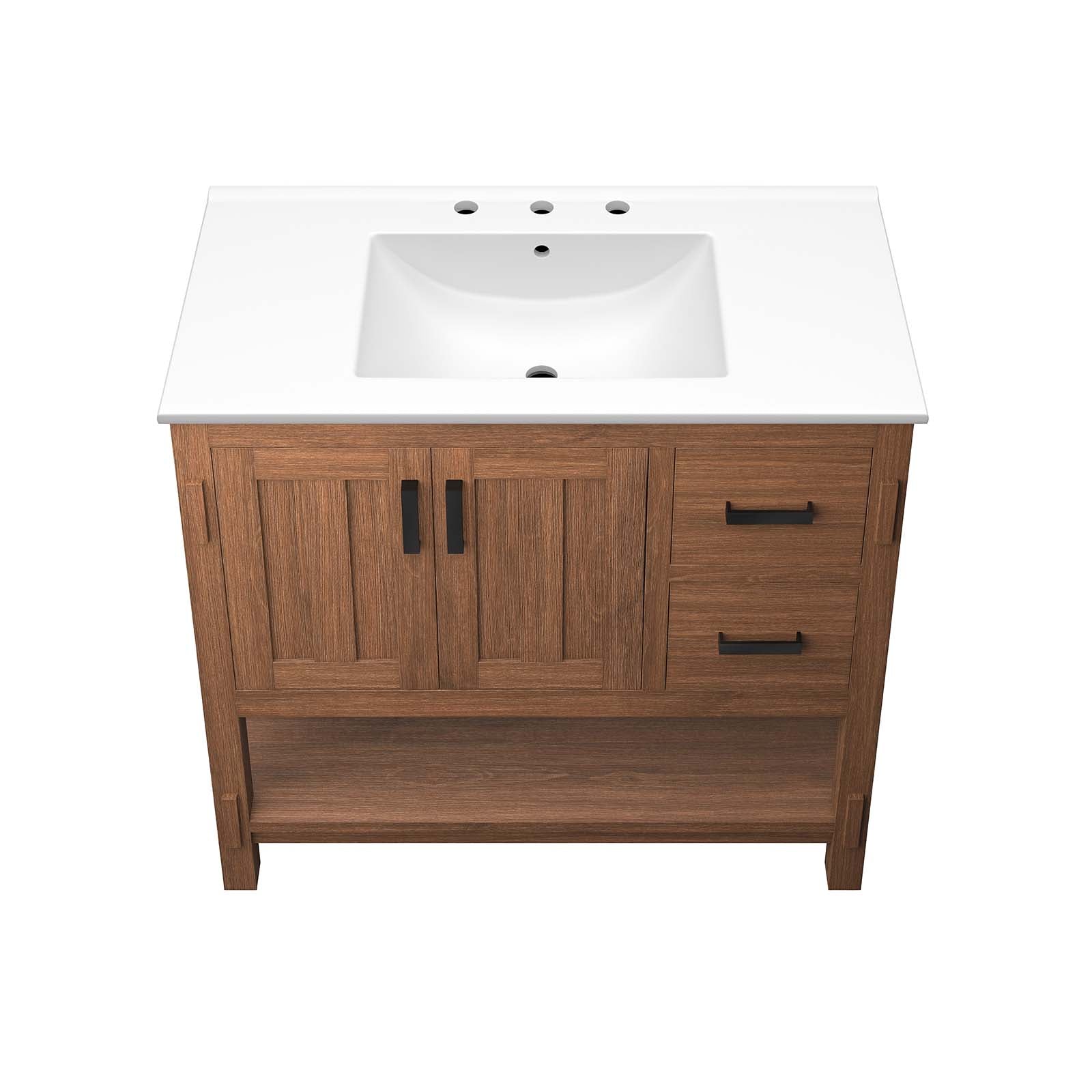 Ashlyn 36” Wood Bathroom Vanity By Modway - EEI-6535 | Bathroom Accessories | Modway - 15