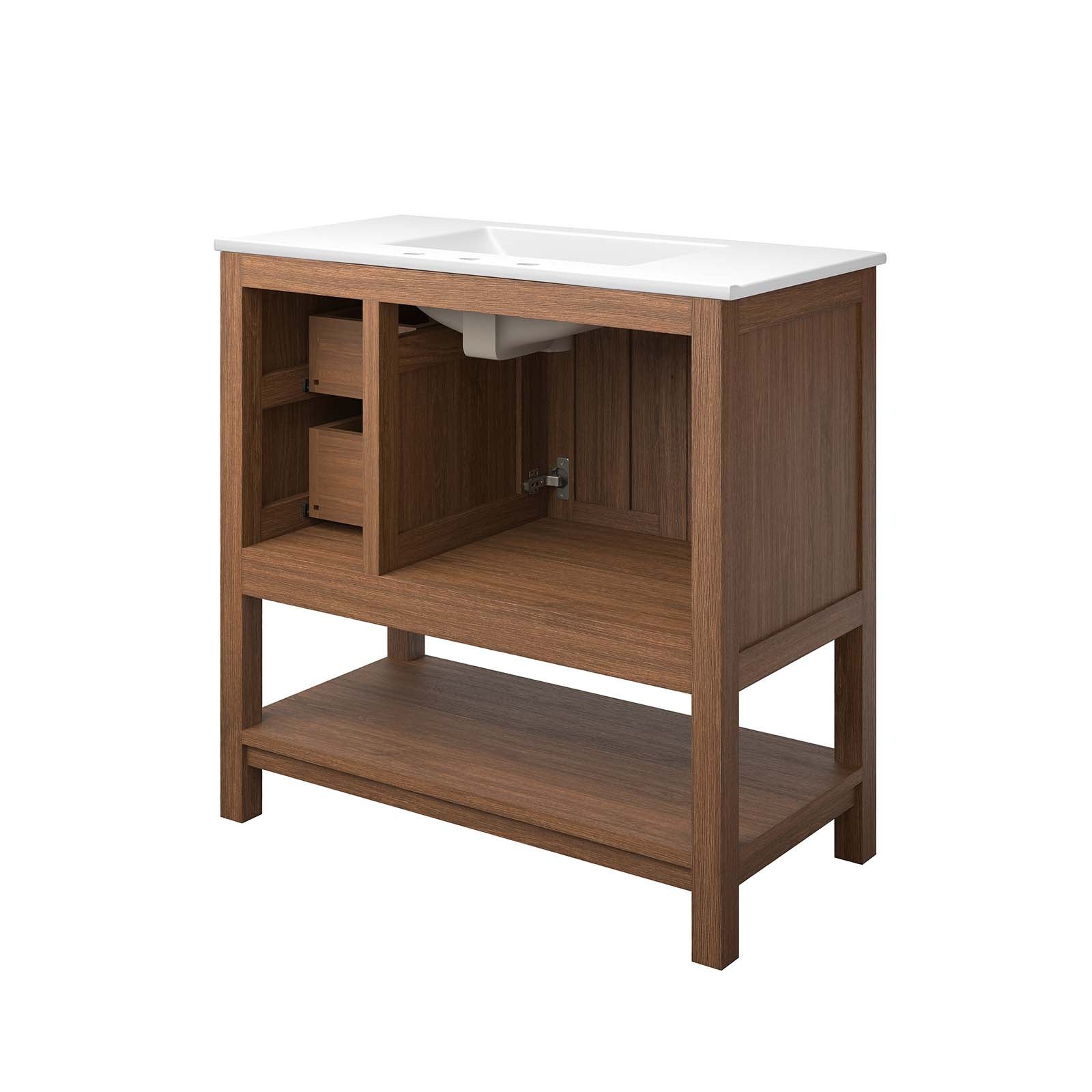 Ashlyn 36” Wood Bathroom Vanity By Modway - EEI-6535 | Bathroom Accessories | Modway - 16