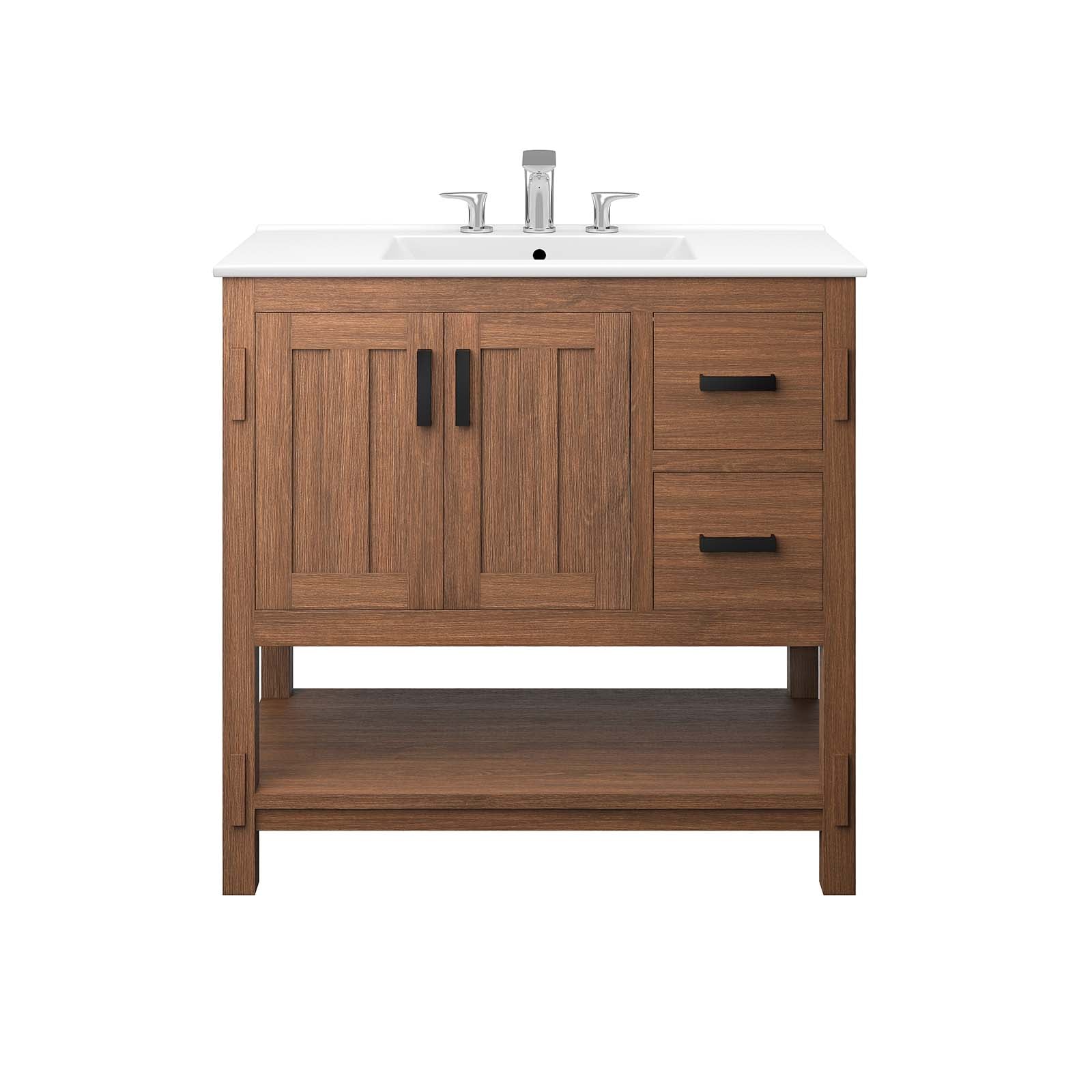 Ashlyn 36” Wood Bathroom Vanity By Modway - EEI-6535 | Bathroom Accessories | Modway - 19