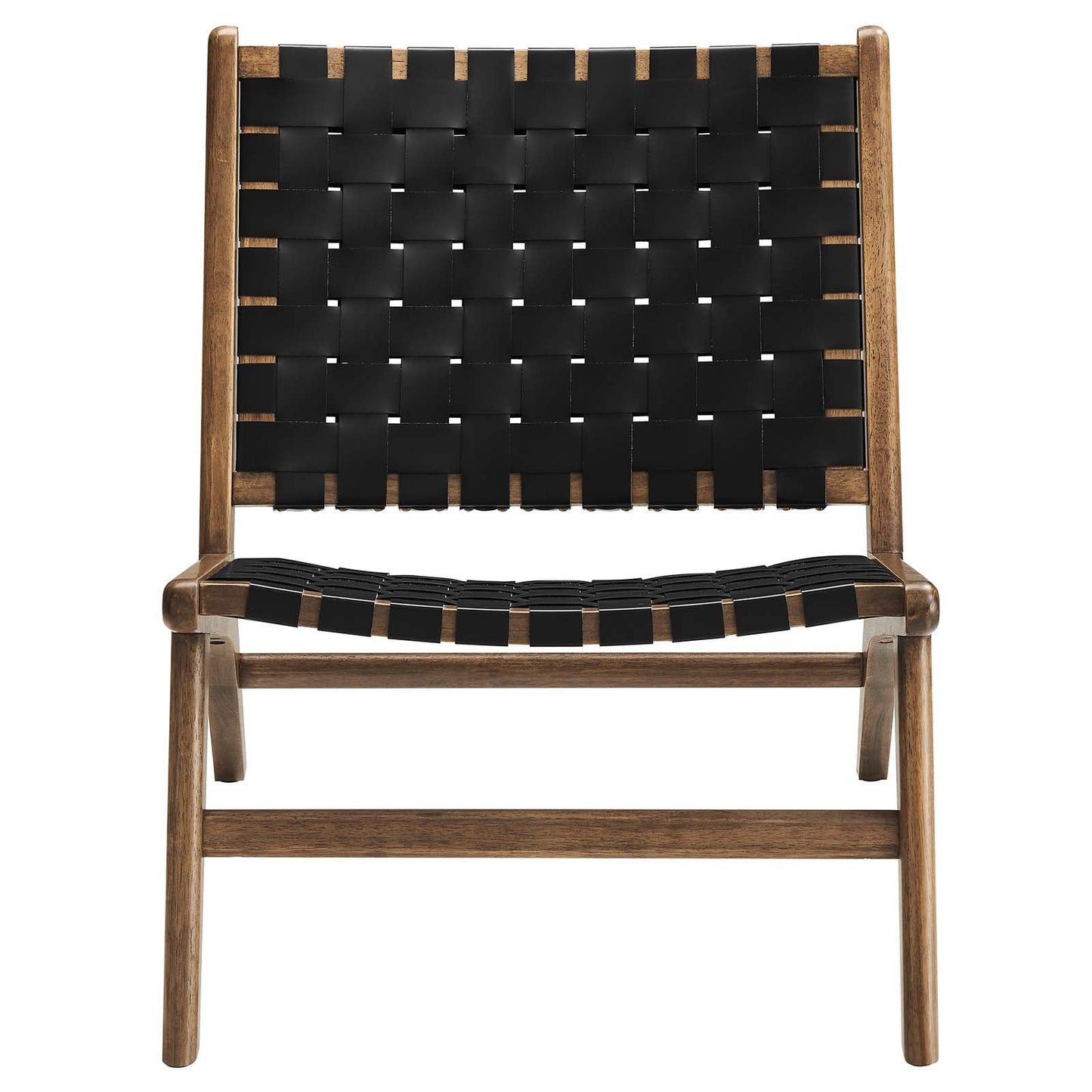 Saoirse Faux Leather Wood Accent Lounge Chair By Modway - EEI-6542 | Lounge Chairs | Modway - 12