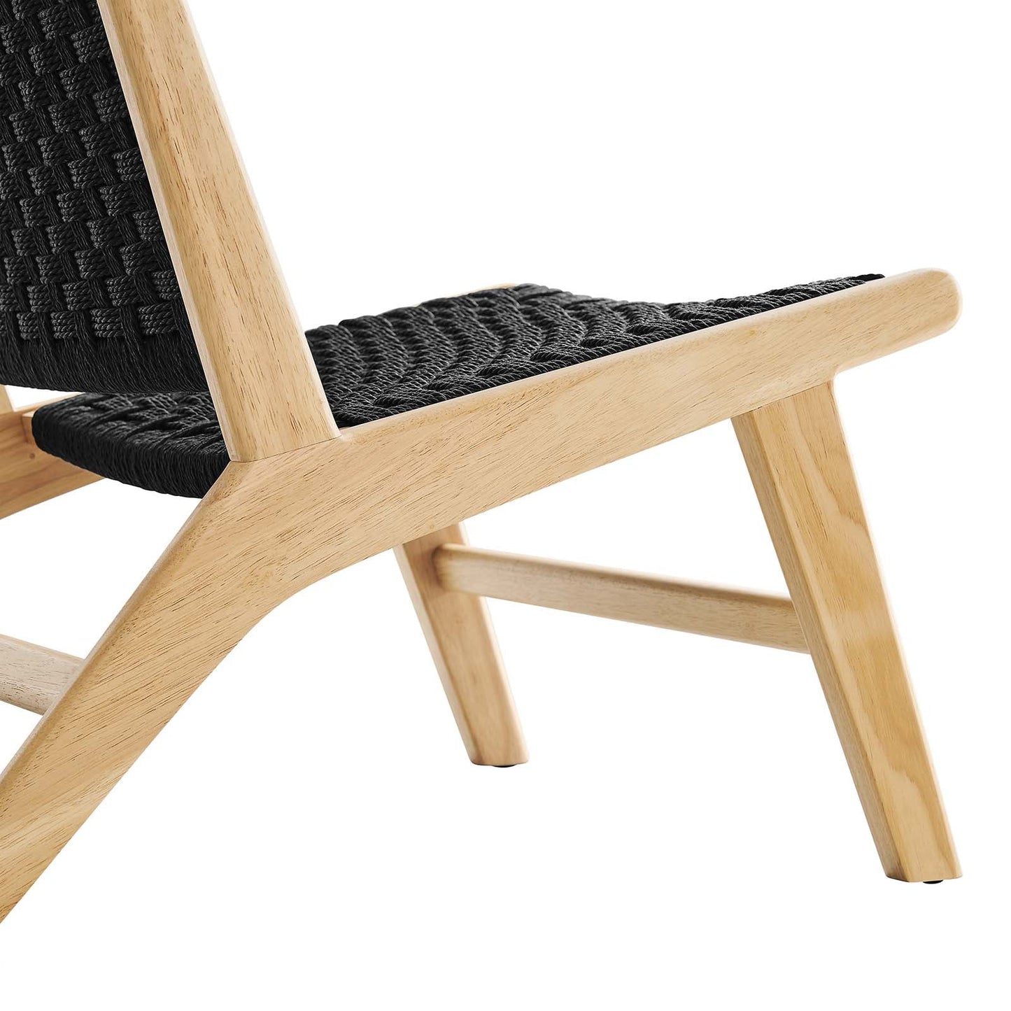 Saoirse Woven Rope Wood Accent Lounge Chair By Modway - EEI-6543 | Dining Chairs | Modway - 5