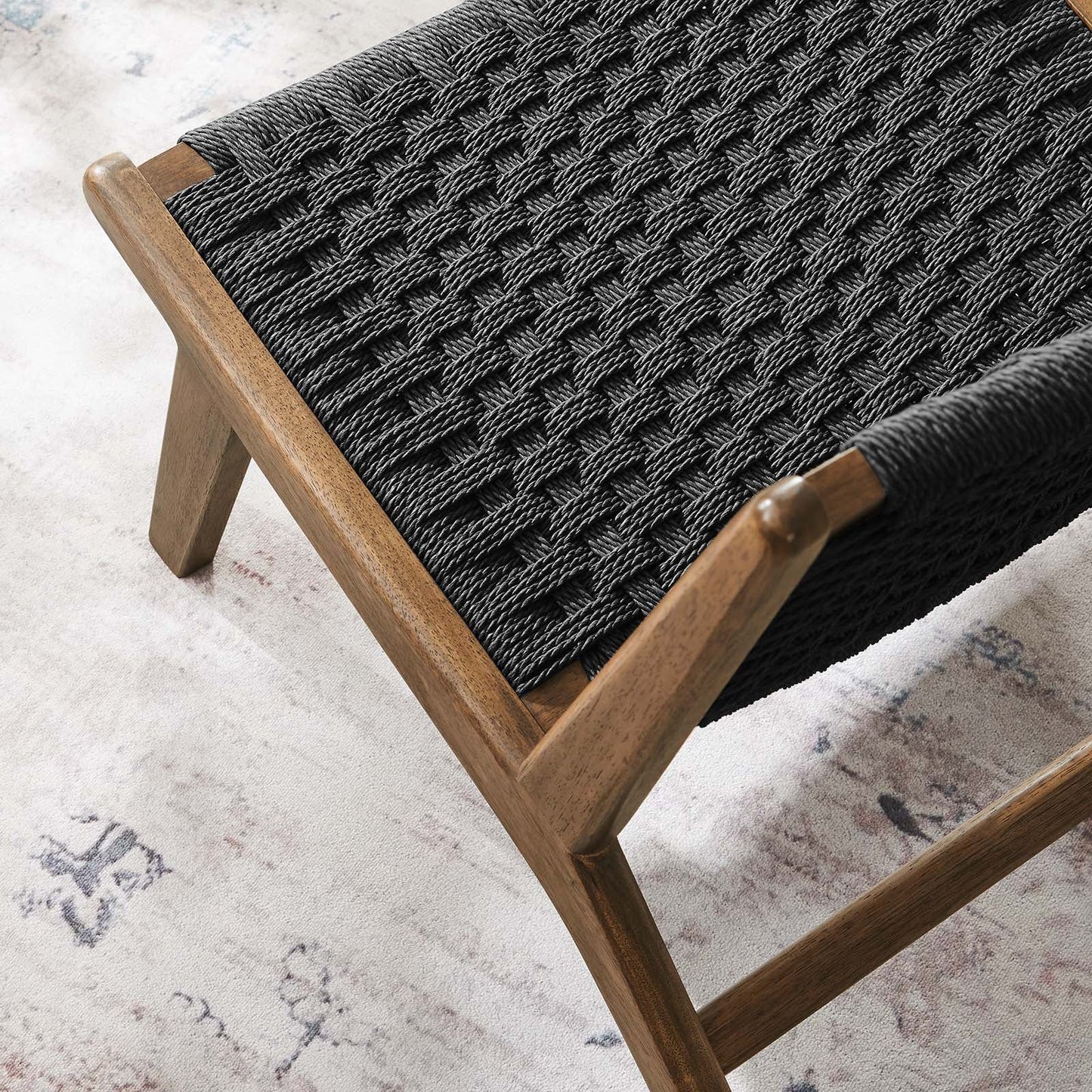 Saoirse Woven Rope Wood Accent Lounge Chair By Modway - EEI-6543 | Dining Chairs | Modway - 24