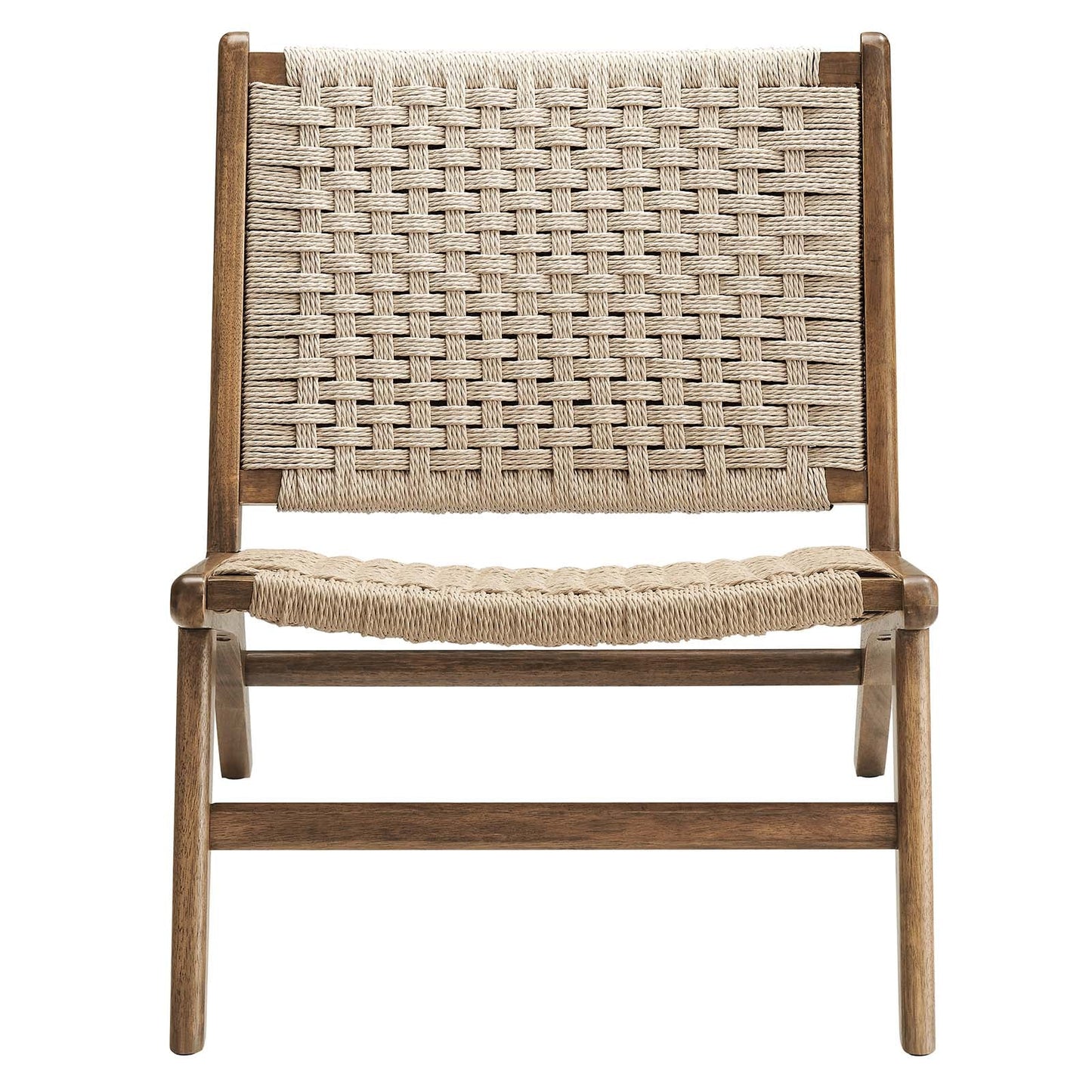 Saoirse Woven Rope Wood Accent Lounge Chair By Modway - EEI-6543 | Dining Chairs | Modway - 28