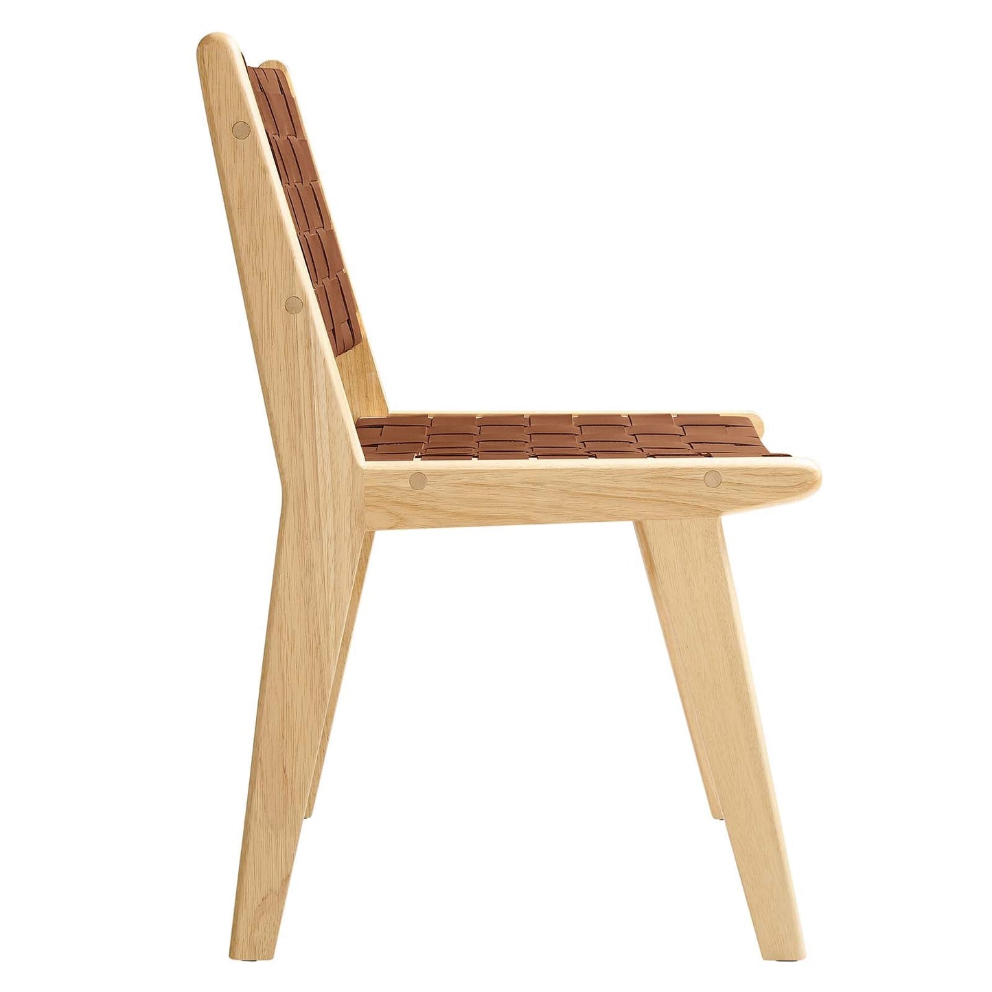 Saoirse Faux Leather Wood Dining Side Chair - Set of 2 By Modway - EEI-6544 | Dining Chairs | Modway - 5