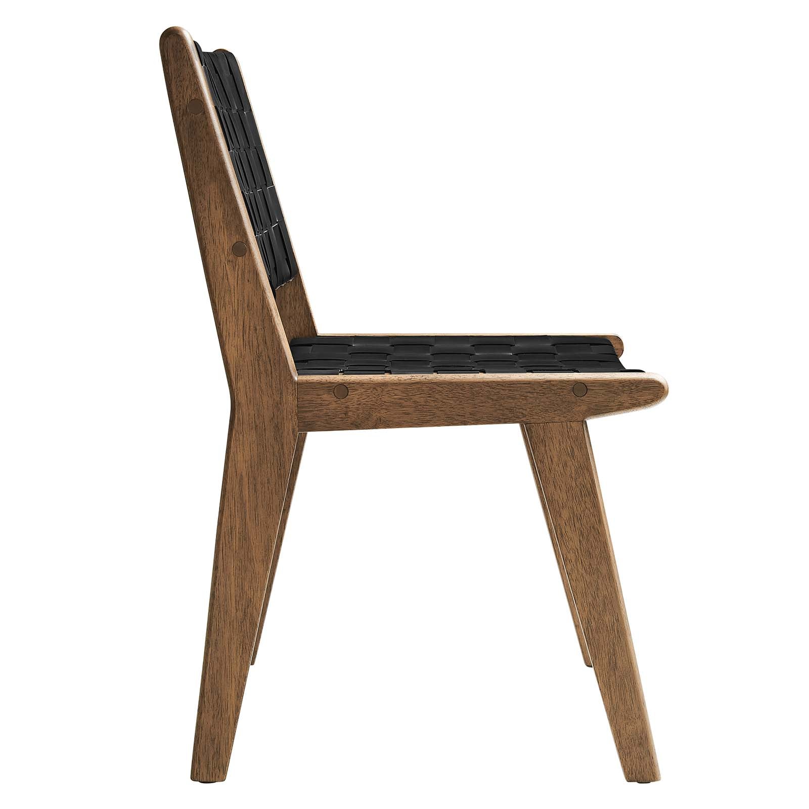 Saoirse Faux Leather Wood Dining Side Chair - Set of 2 By Modway - EEI-6544 | Dining Chairs | Modway - 15