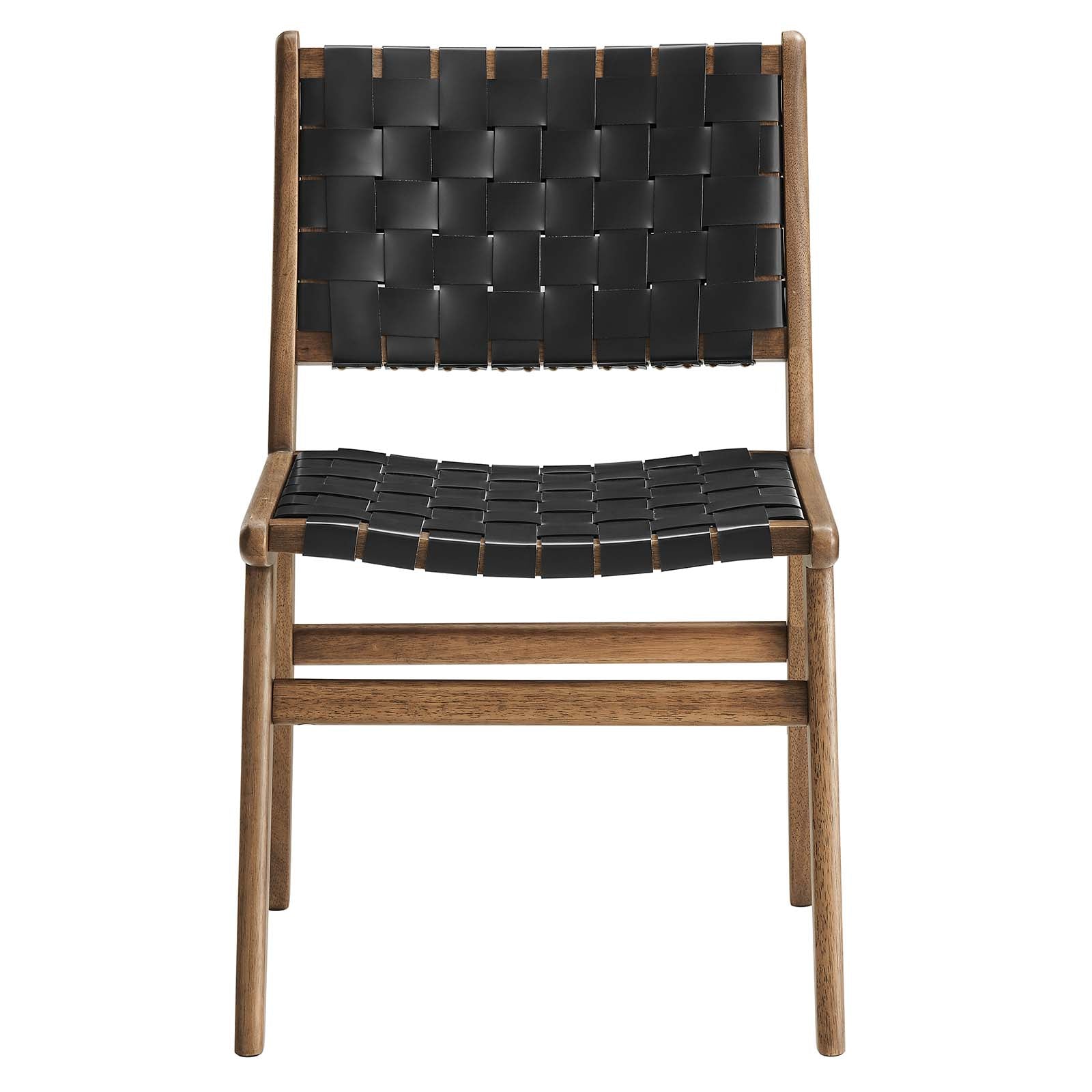 Saoirse Faux Leather Wood Dining Side Chair - Set of 2 By Modway - EEI-6544 | Dining Chairs | Modway - 17