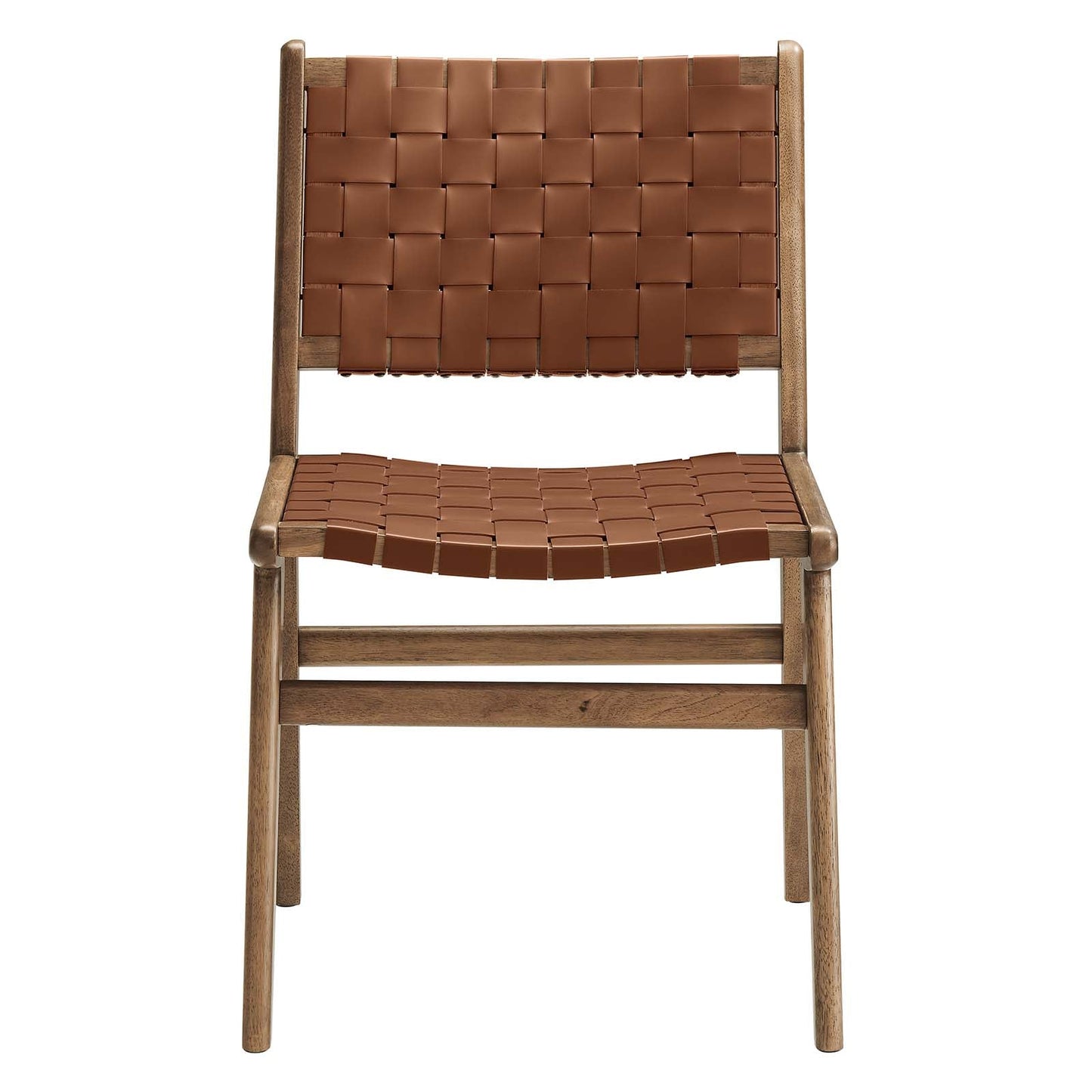Saoirse Faux Leather Wood Dining Side Chair - Set of 2 By Modway - EEI-6544 | Dining Chairs | Modway - 27