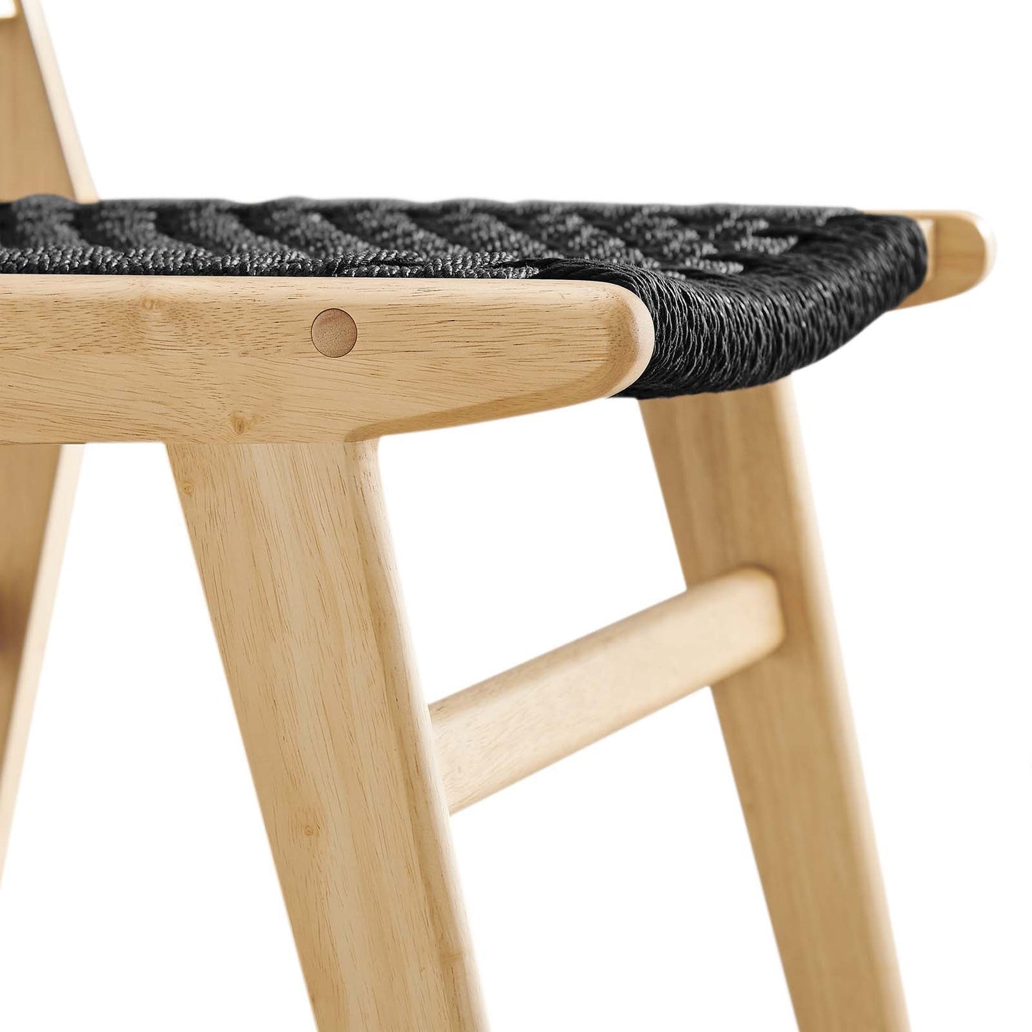Saoirse Woven Rope Wood Dining Side Chair By Modway - EEI-6545 | Dining Chairs | Modway - 8