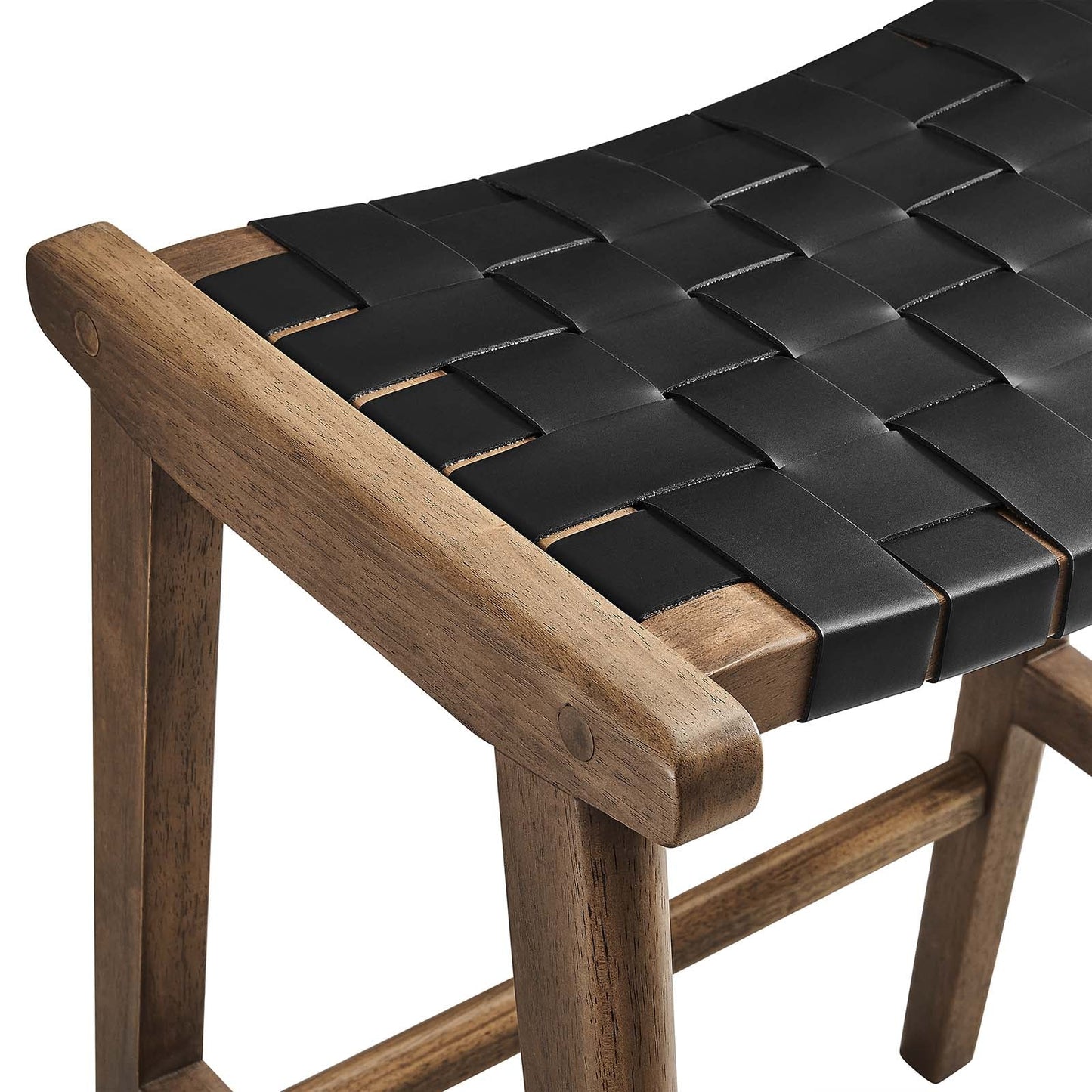 Saoirse Faux Leather Wood Counter Stool - Set of 2 By Modway - EEI-6547 | Counter Stools | Modway - 15