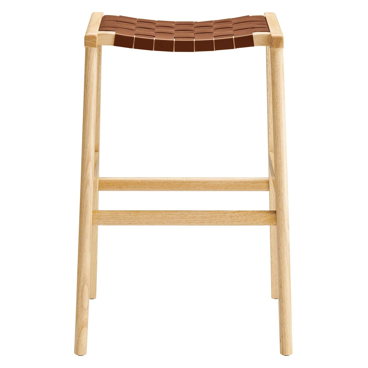 Saoirse Faux Leather Wood Bar Stool - Set of 2 By Modway - EEI-6549 | Bar Stools | Modway - 5