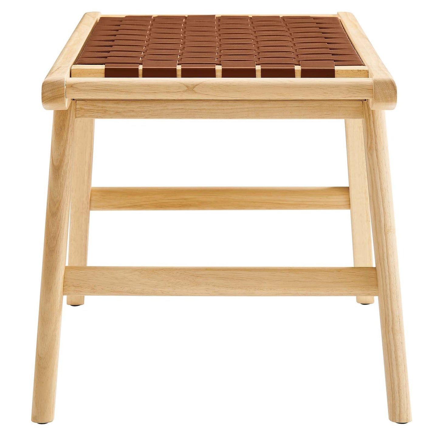 Saoirse 47" Faux Leather Wood Bench By Modway - EEI-6551 | Benches | Modway - 3