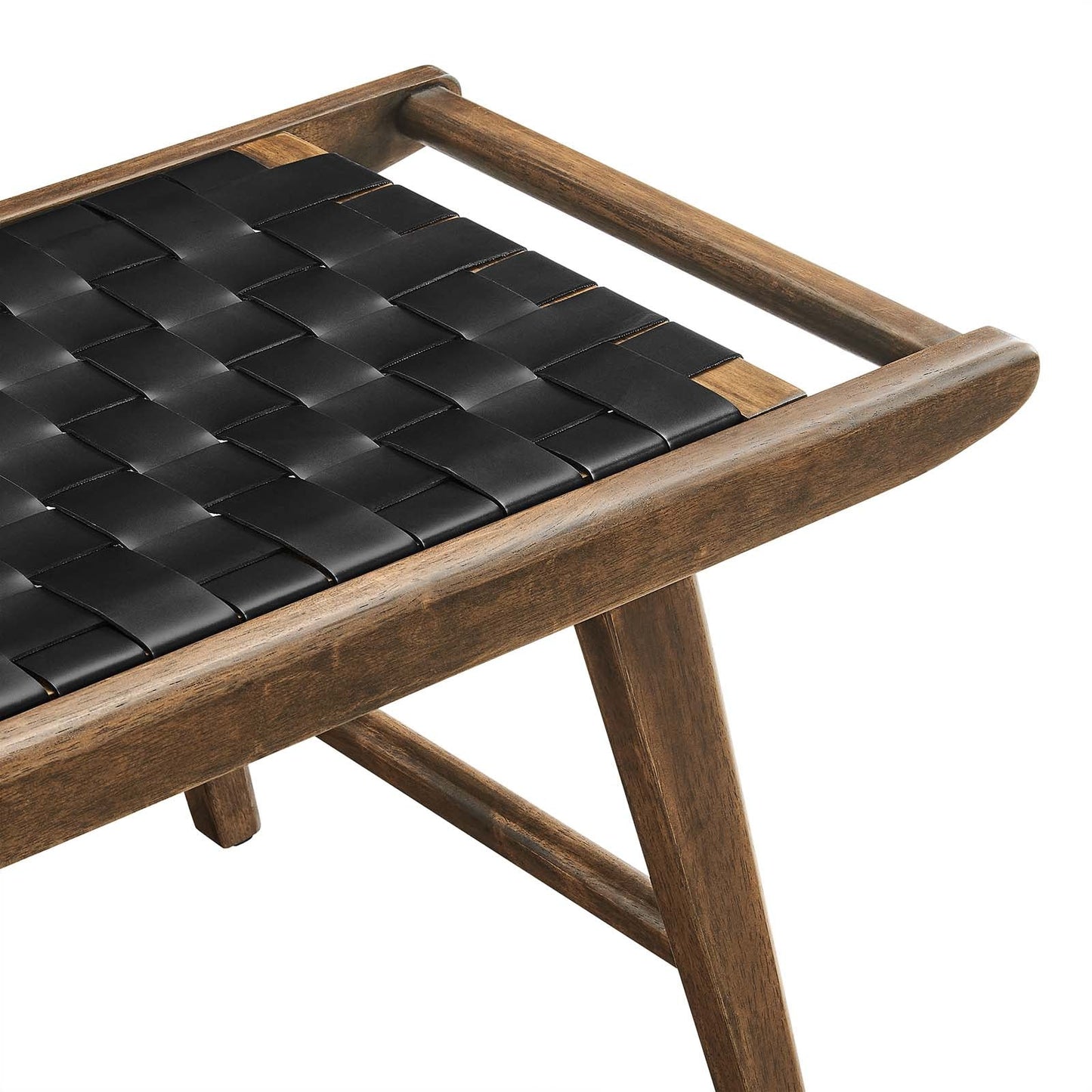 Saoirse 47" Faux Leather Wood Bench By Modway - EEI-6551 | Benches | Modway - 12