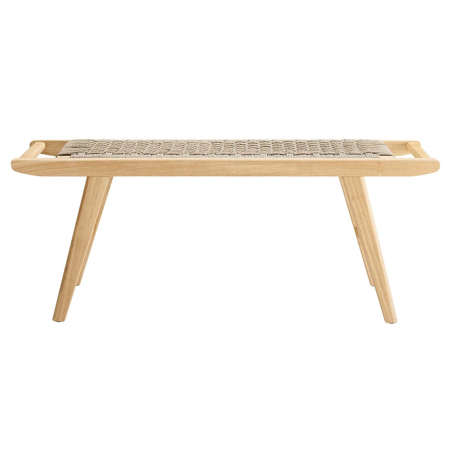 Saoirse 47" Wove Rope Wood Bench By Modway - EEI-6552 | Benches | Modway - 11