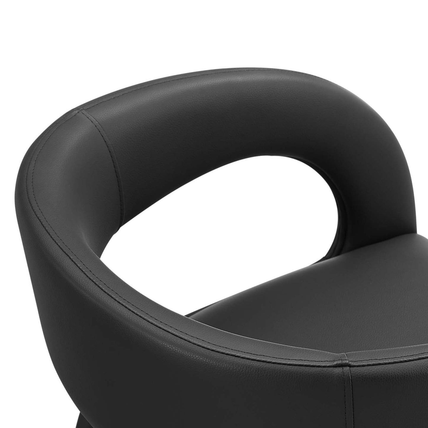 Pinnacle Vegan Leather Dining Chair Set of Two By Modway - EEI-6561 | Dining Chairs | Modway - 6