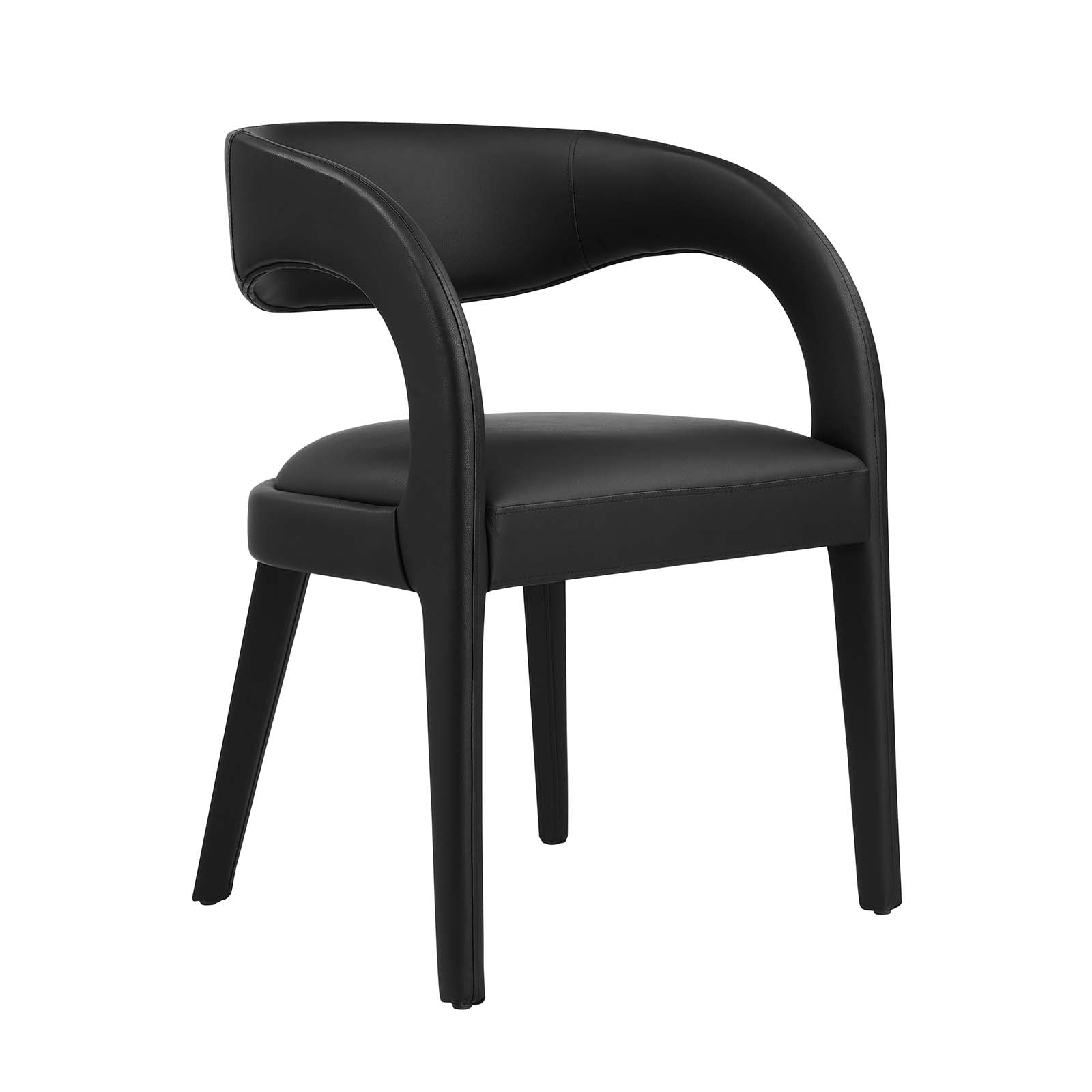 Pinnacle Vegan Leather Dining Chair Set of Two By Modway - EEI-6561 | Dining Chairs | Modway - 7