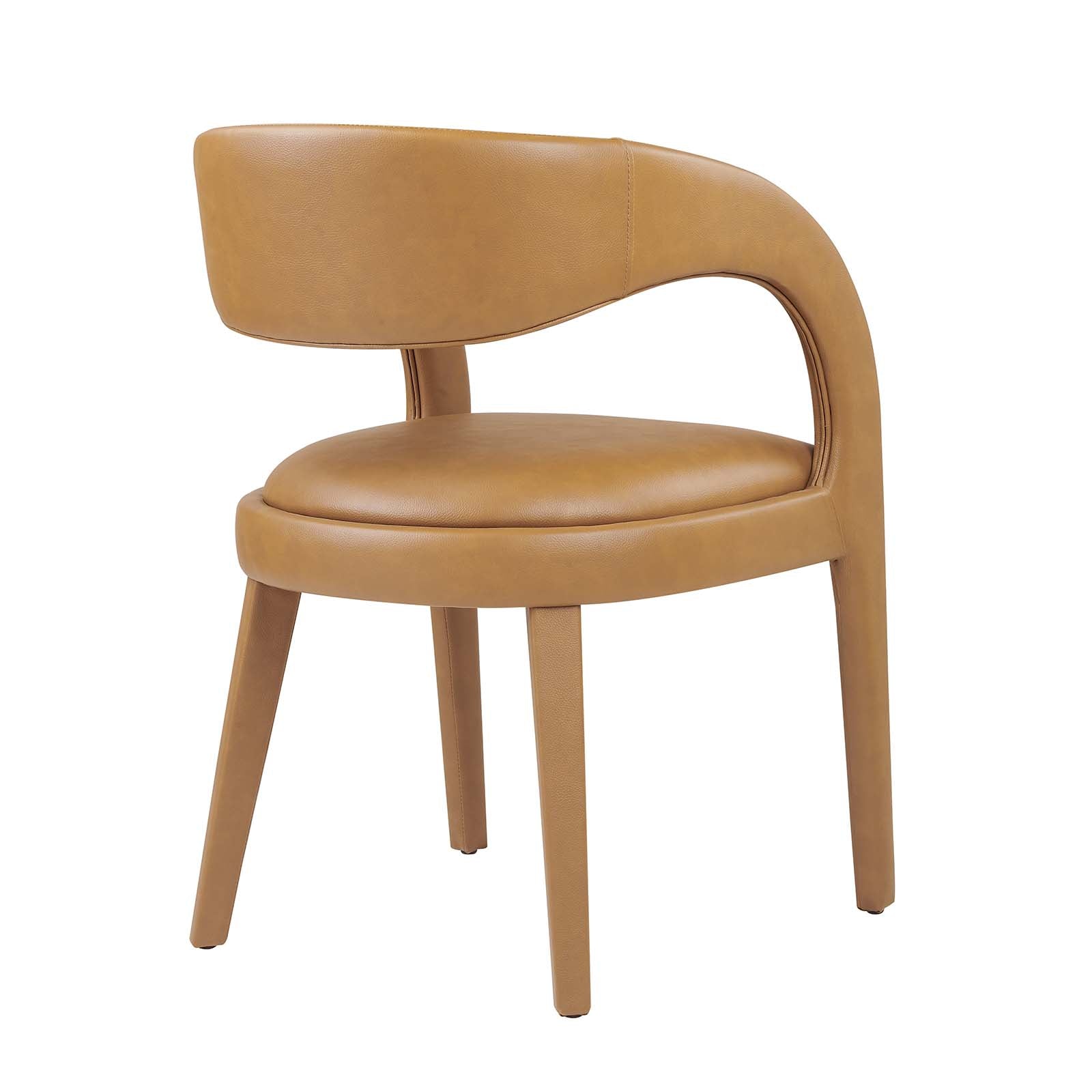 Pinnacle Vegan Leather Dining Chair Set of Two By Modway - EEI-6561 | Dining Chairs | Modway - 13