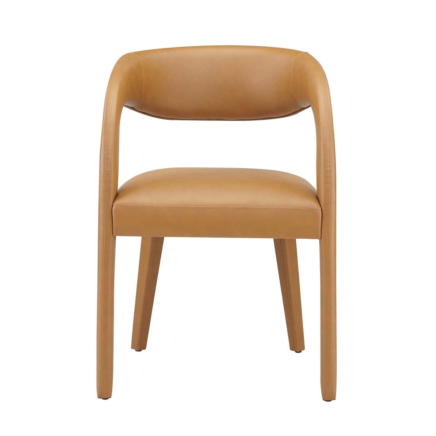 Pinnacle Vegan Leather Dining Chair Set of Two By Modway - EEI-6561 | Dining Chairs | Modway - 14