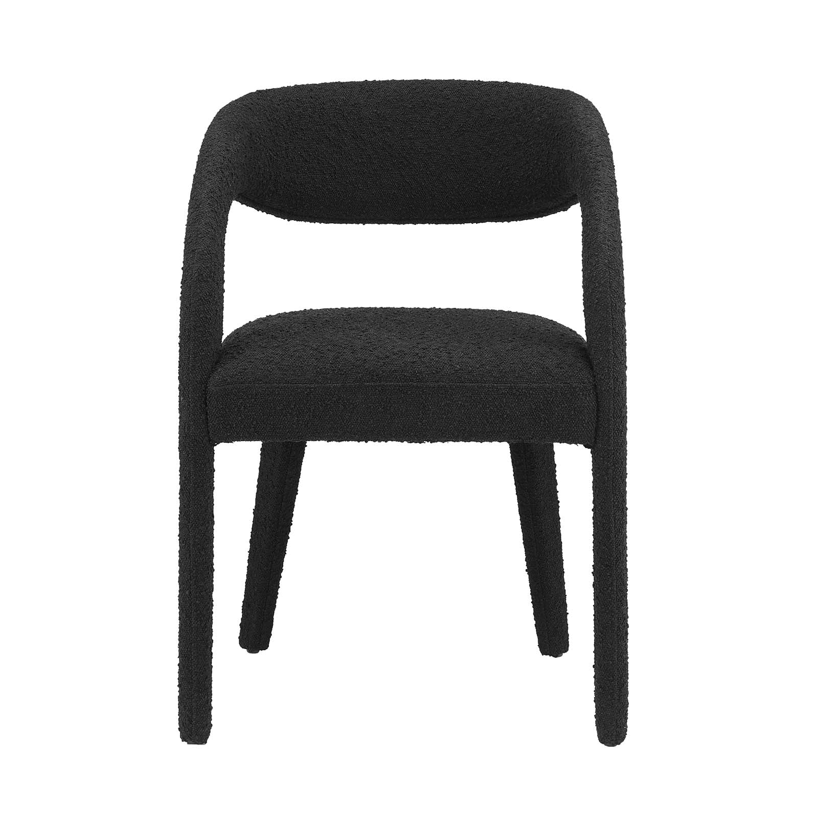Pinnacle Boucle Upholstered Dining Chair Set of Two By Modway - EEI-6562 | Dining Chairs | Modway - 5