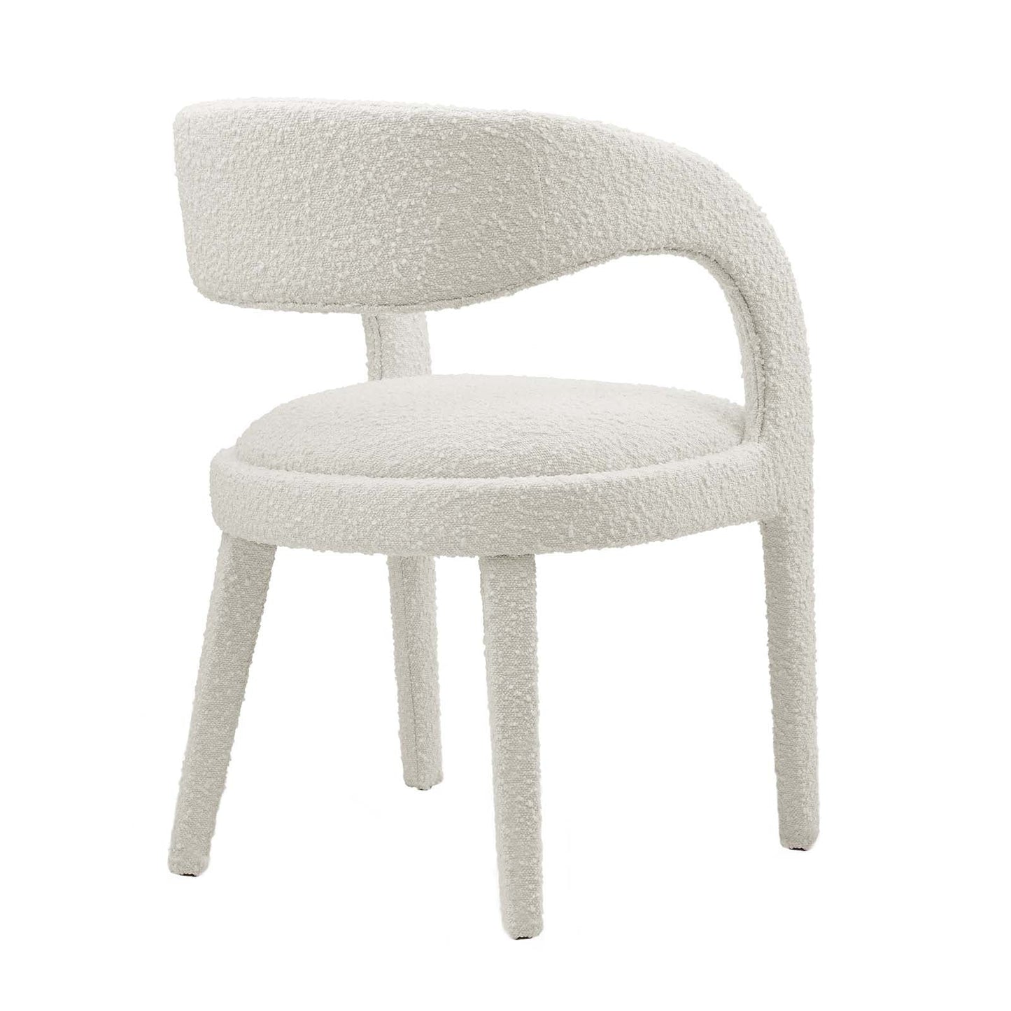 Pinnacle Boucle Upholstered Dining Chair Set of Two By Modway - EEI-6562 | Dining Chairs | Modway - 13