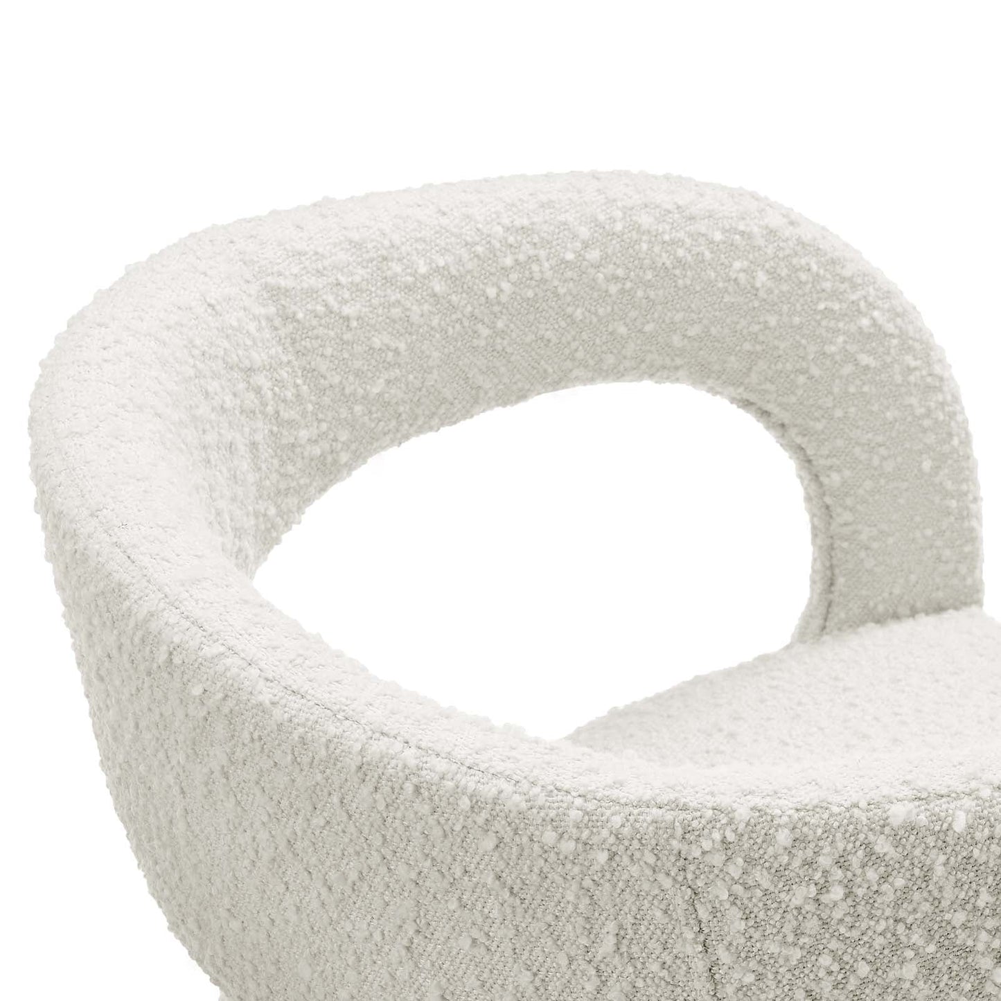 Pinnacle Boucle Upholstered Dining Chair Set of Two By Modway - EEI-6562 | Dining Chairs | Modway - 15