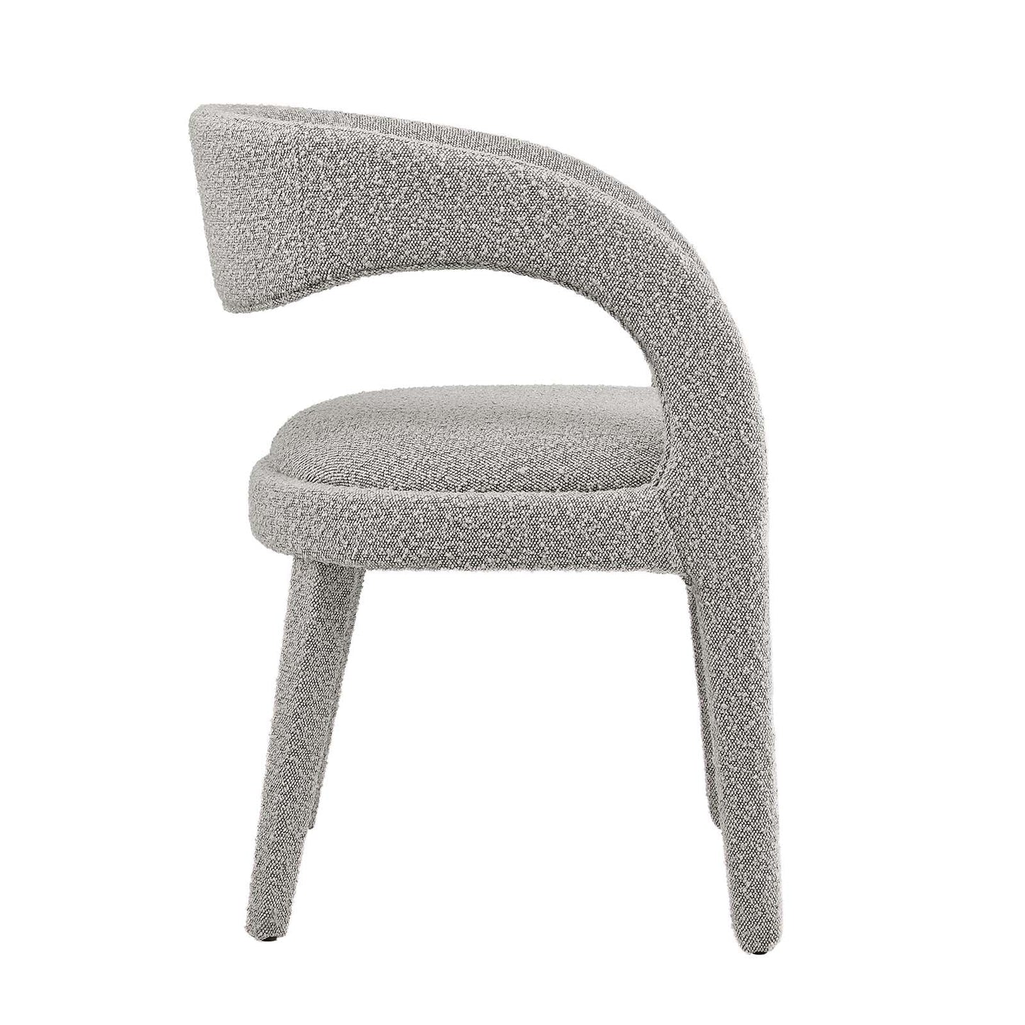 Pinnacle Boucle Upholstered Dining Chair Set of Two By Modway - EEI-6562 | Dining Chairs | Modway - 21