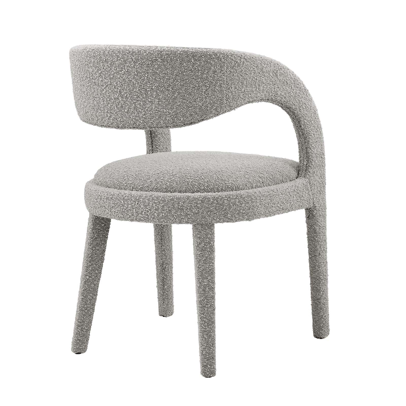 Pinnacle Boucle Upholstered Dining Chair Set of Two By Modway - EEI-6562 | Dining Chairs | Modway - 22