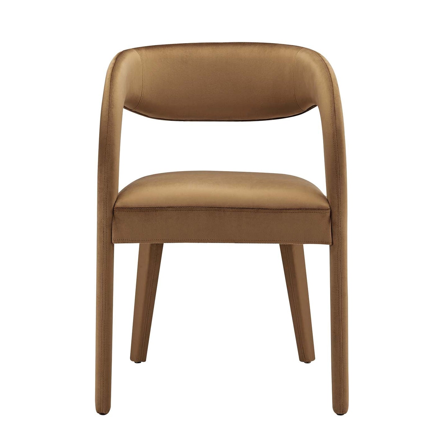 Pinnacle Performance Velvet Dining Chair Set of Two By Modway - EEI-6563 | Dining Chairs | Modway - 5