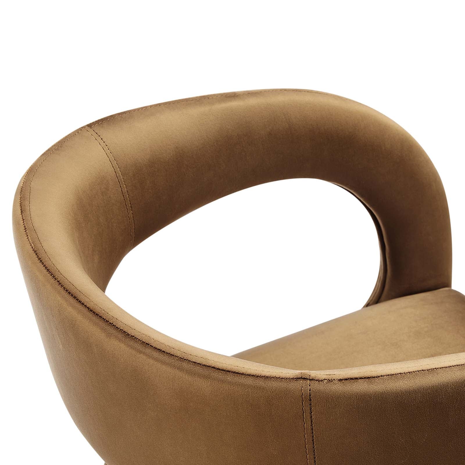 Pinnacle Performance Velvet Dining Chair Set of Two By Modway - EEI-6563 | Dining Chairs | Modway - 6