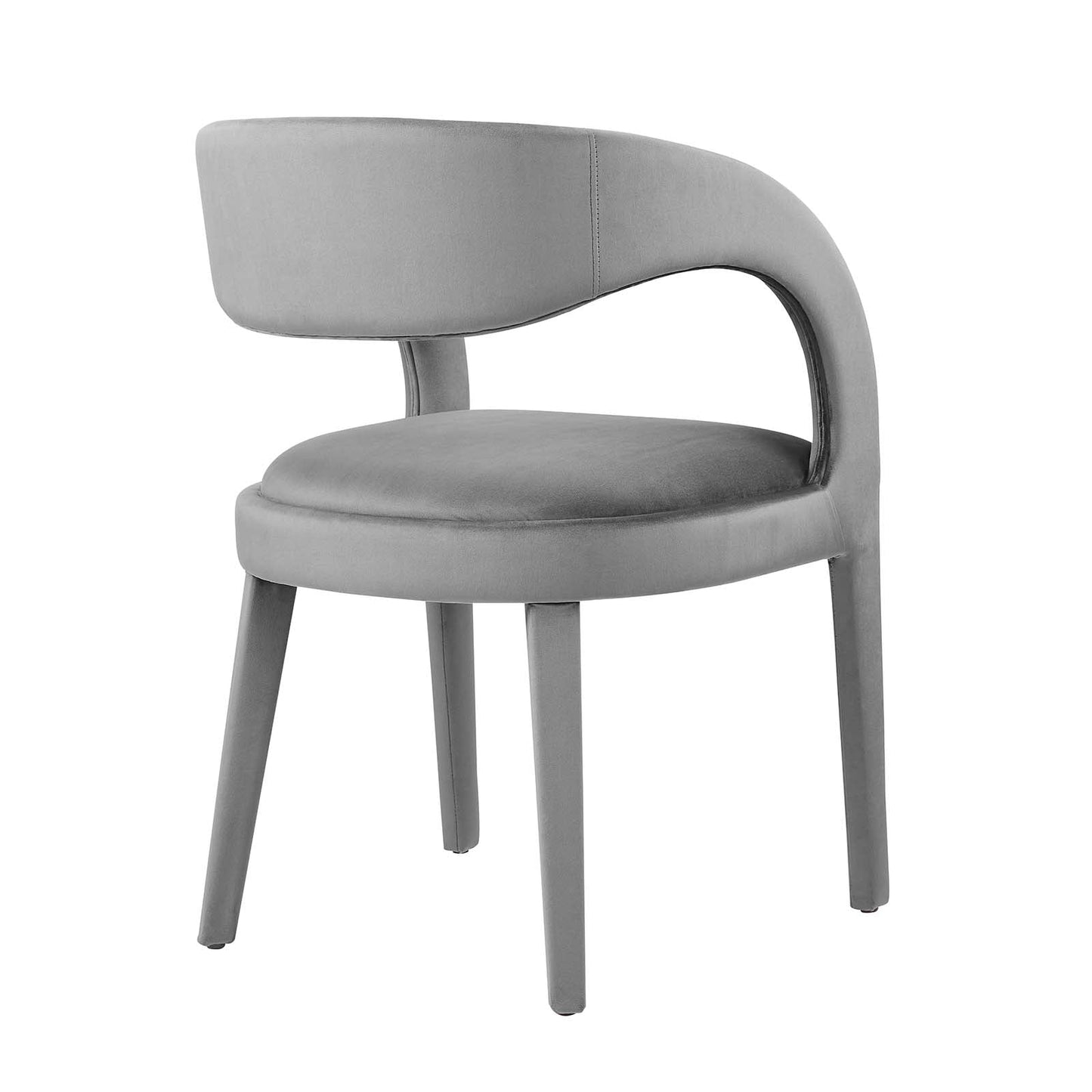 Pinnacle Performance Velvet Dining Chair Set of Two By Modway - EEI-6563 | Dining Chairs | Modway - 22