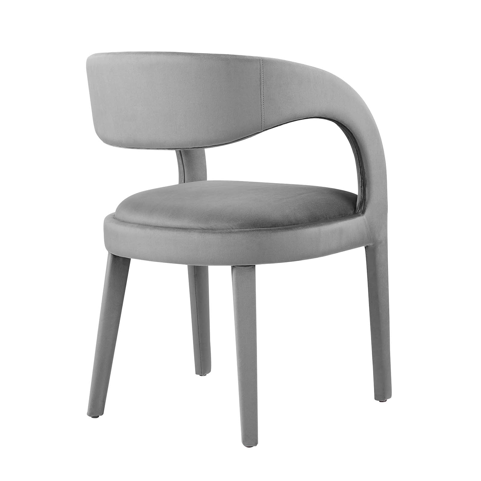 Pinnacle Performance Velvet Dining Chair Set of Two By Modway - EEI-6563 | Dining Chairs | Modway - 22