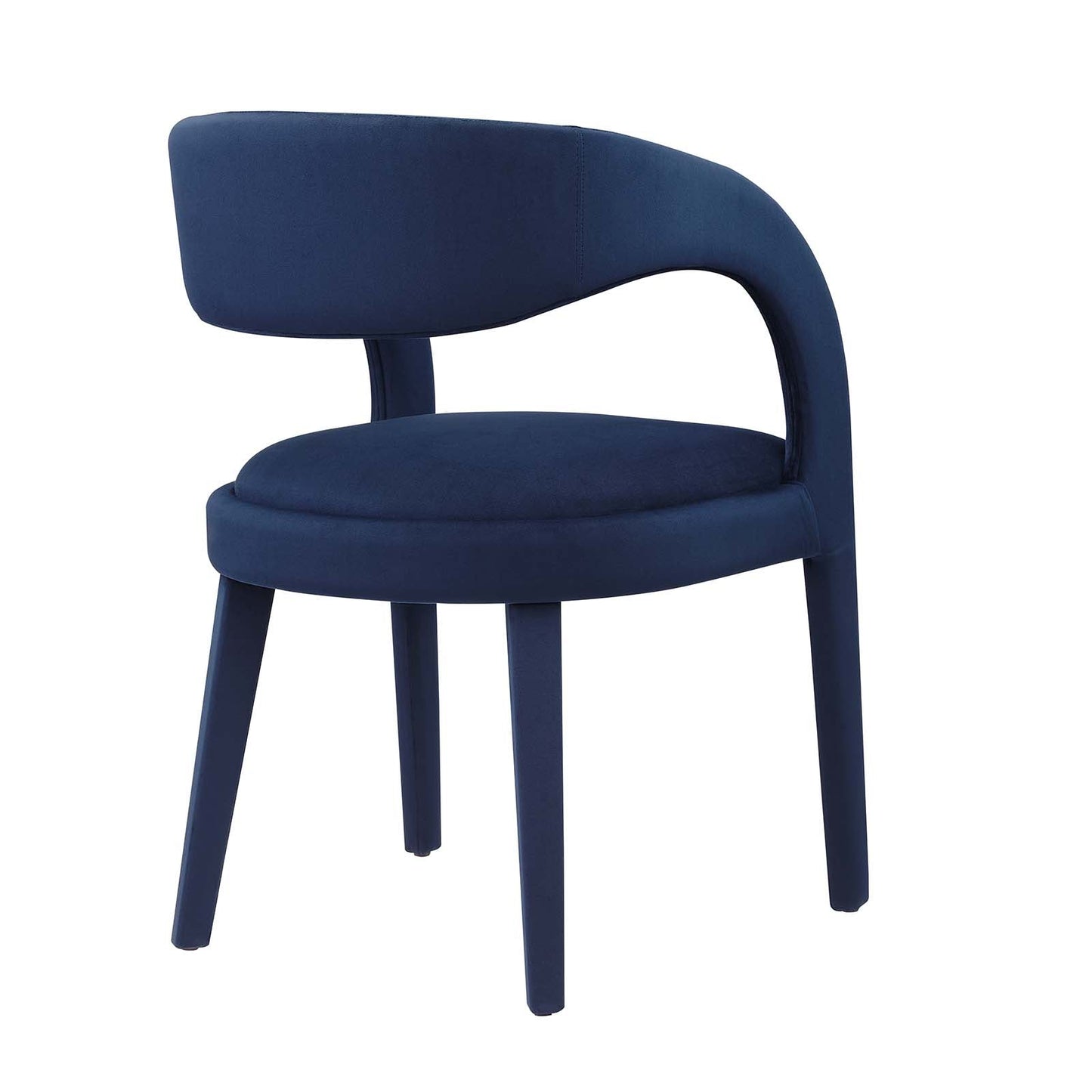 Pinnacle Performance Velvet Dining Chair Set of Two By Modway - EEI-6563 | Dining Chairs | Modway - 40