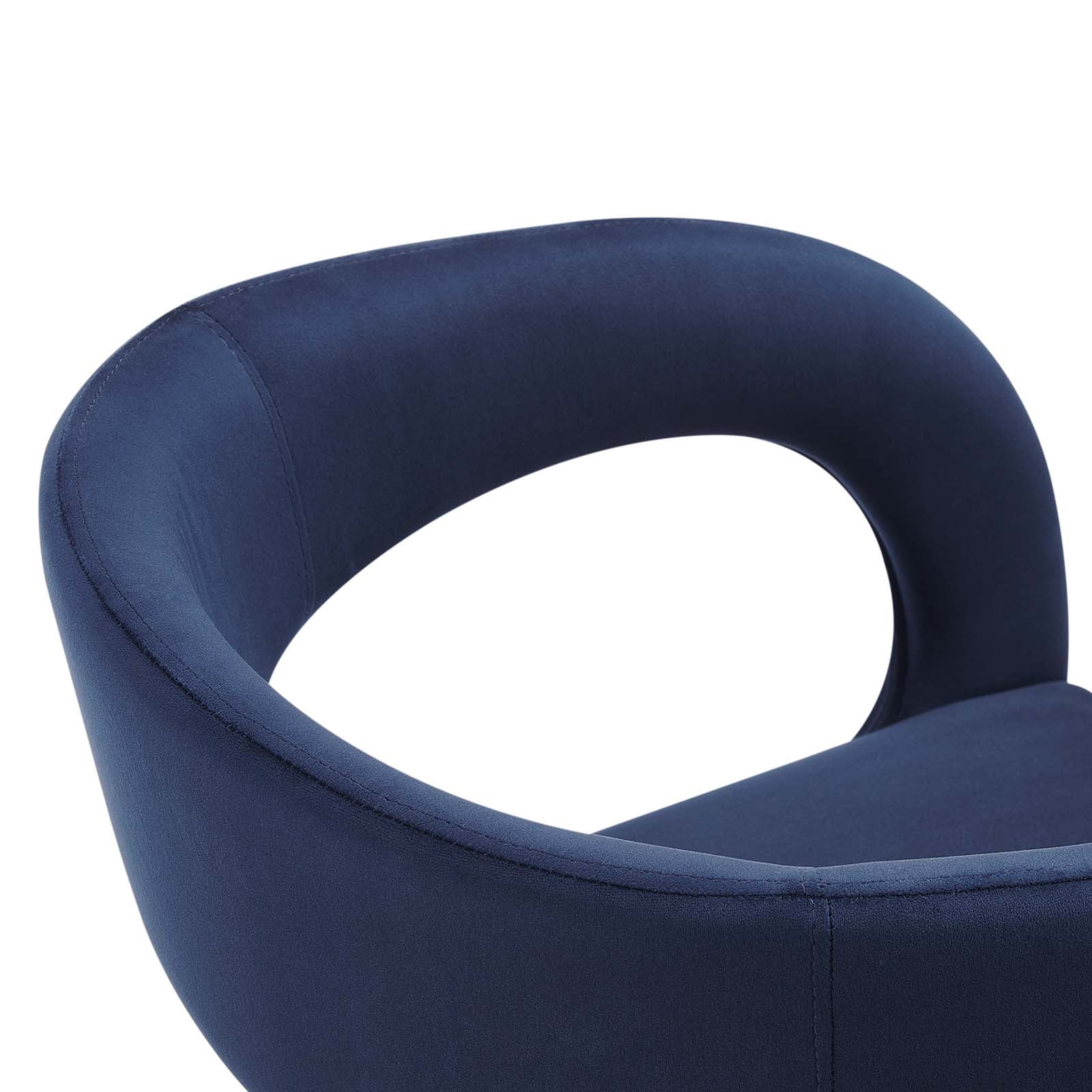 Pinnacle Performance Velvet Dining Chair Set of Two By Modway - EEI-6563 | Dining Chairs | Modway - 42