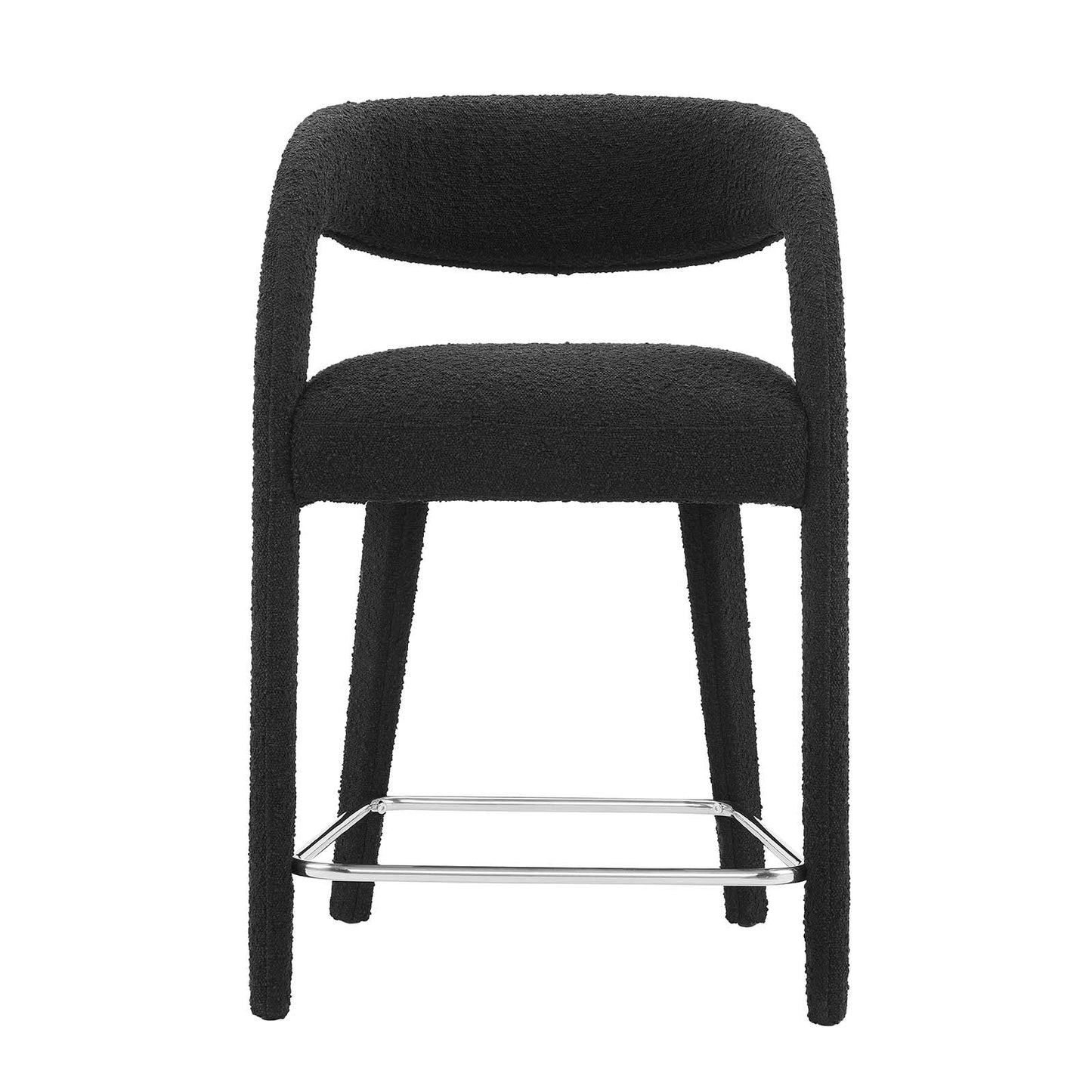 Pinnacle Boucle Upholstered Counter Stool Set of Two By Modway - EEI-6565 | Counter Stools | Modway - 5