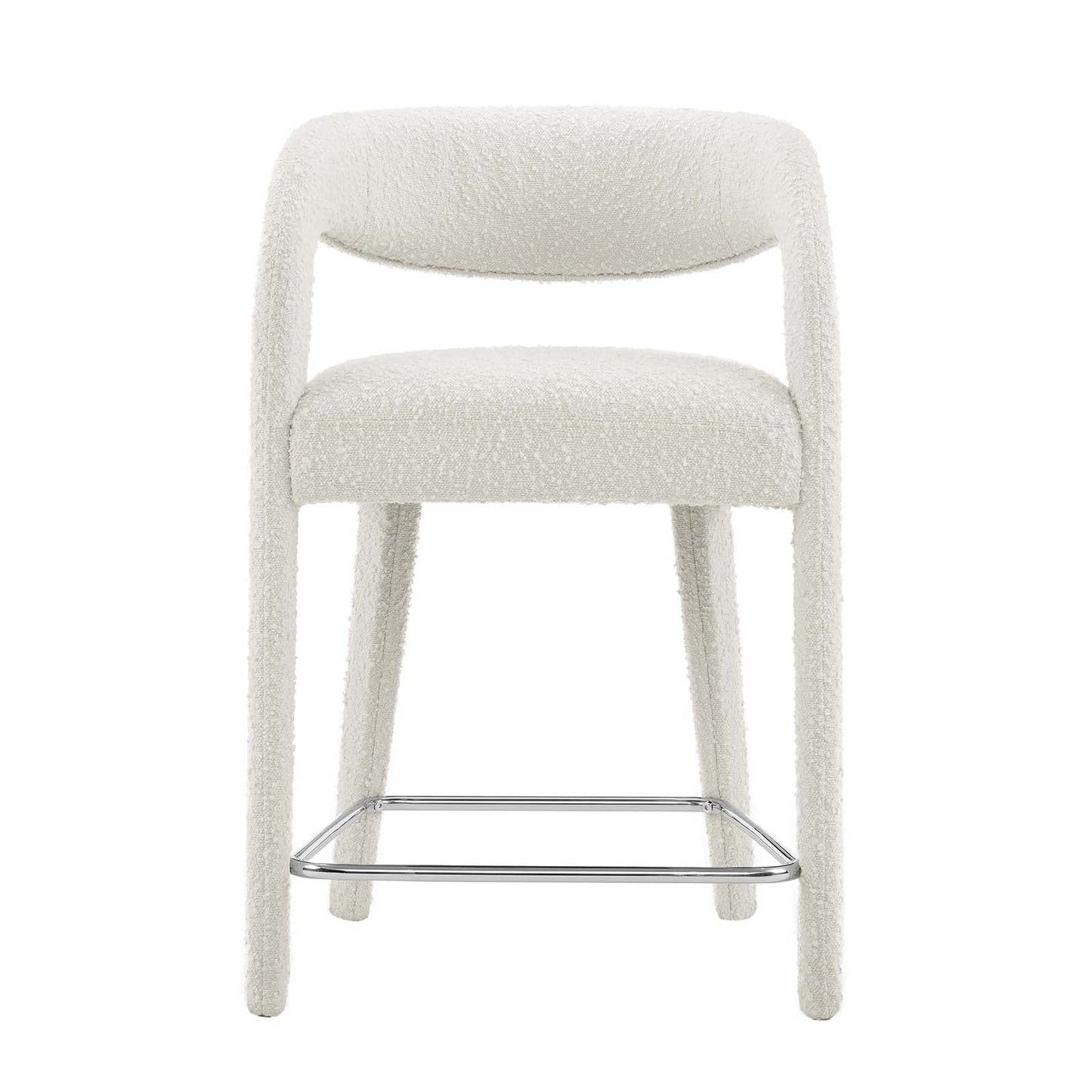 Pinnacle Boucle Upholstered Counter Stool Set of Two By Modway - EEI-6565 | Counter Stools | Modway - 14