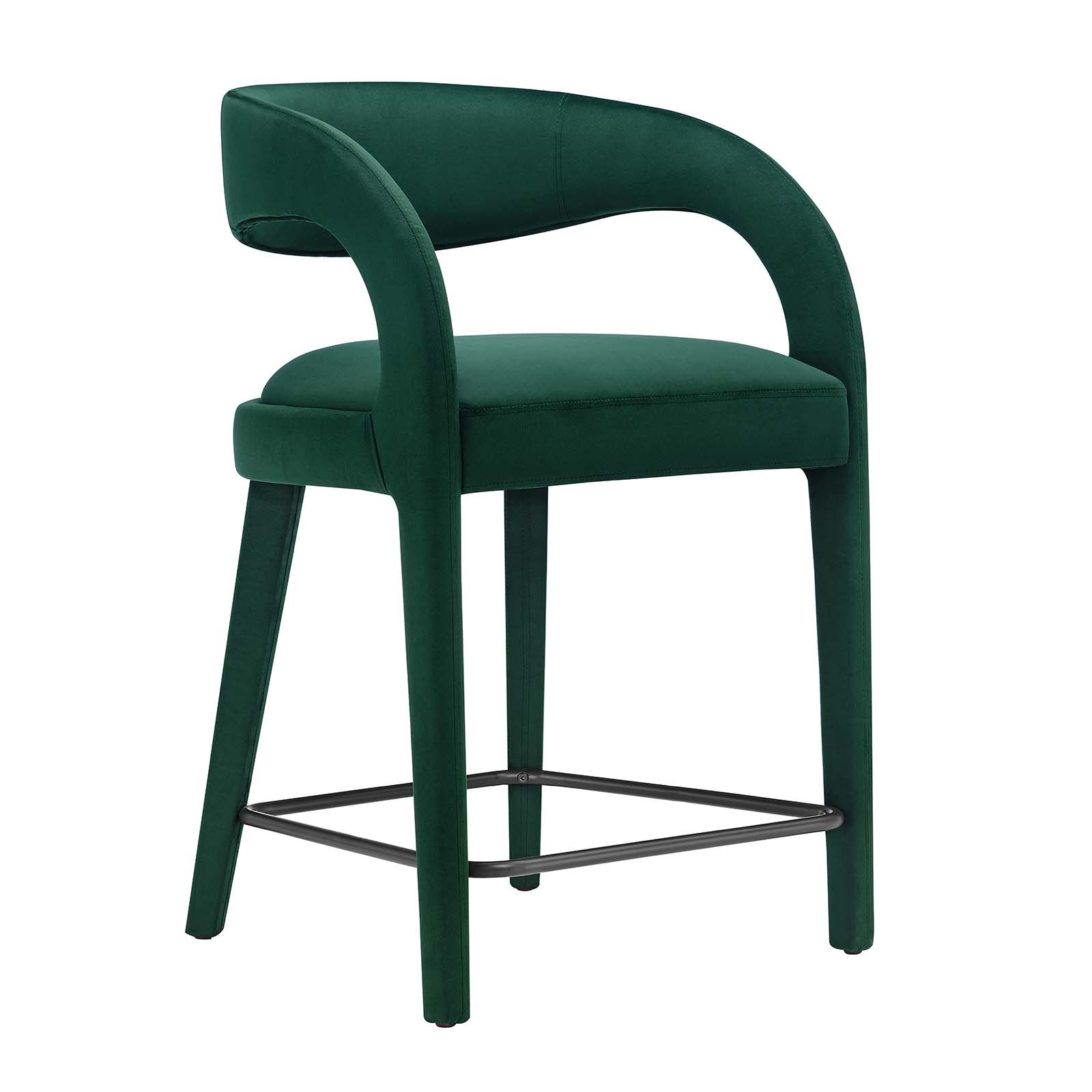 Pinnacle Performance Velvet Counter Stool Set of Two By Modway - EEI-6566 | Counter Stools | Modway - 16
