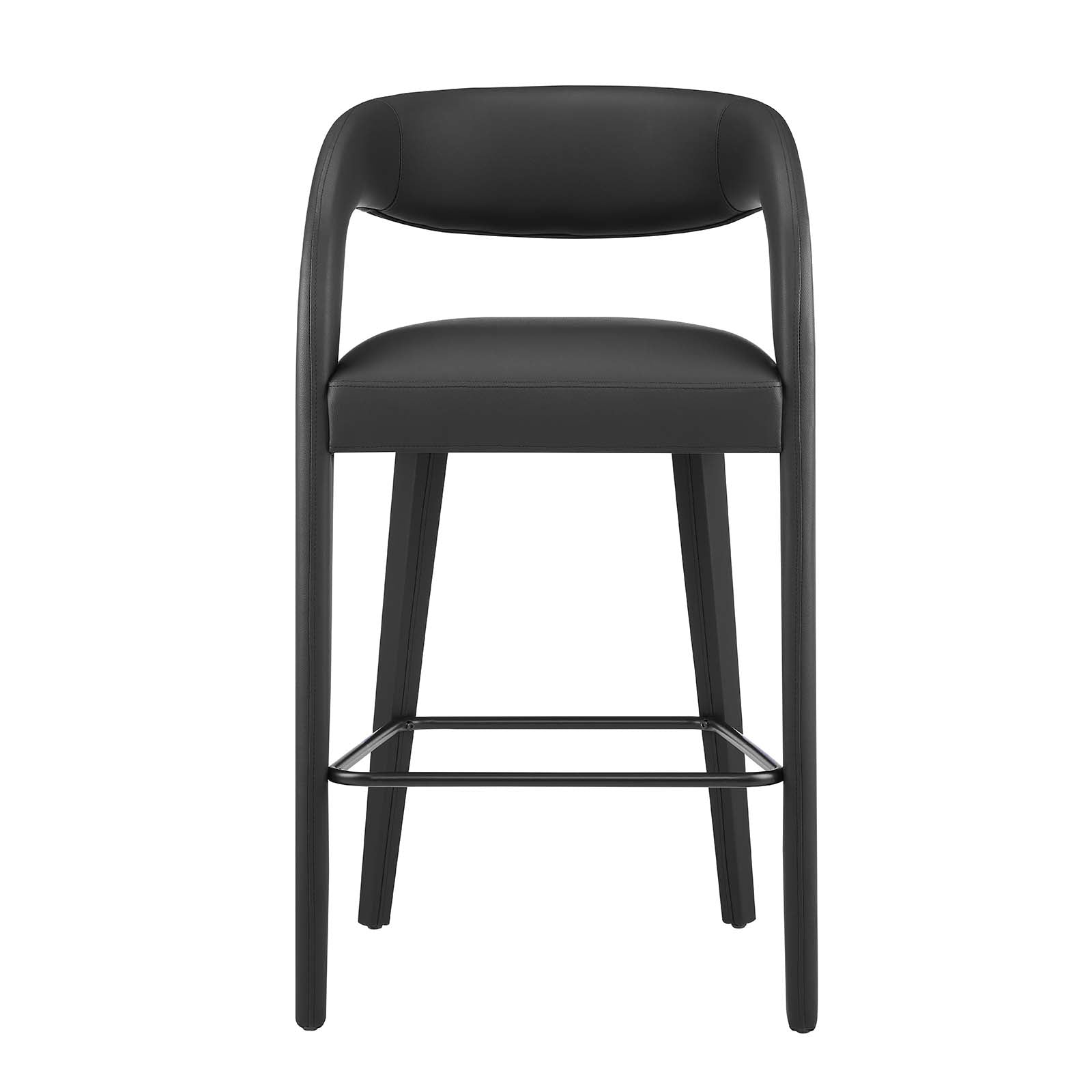Pinnacle Vegan Leather Bar Stool Set of Two By Modway - EEI-6567 | Bar Stools | Modway - 5